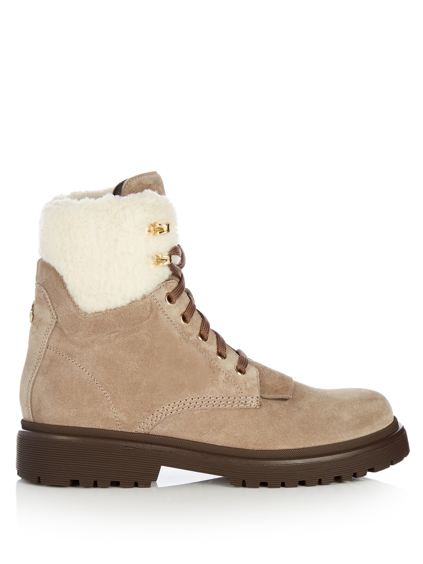 moncler shearling boots