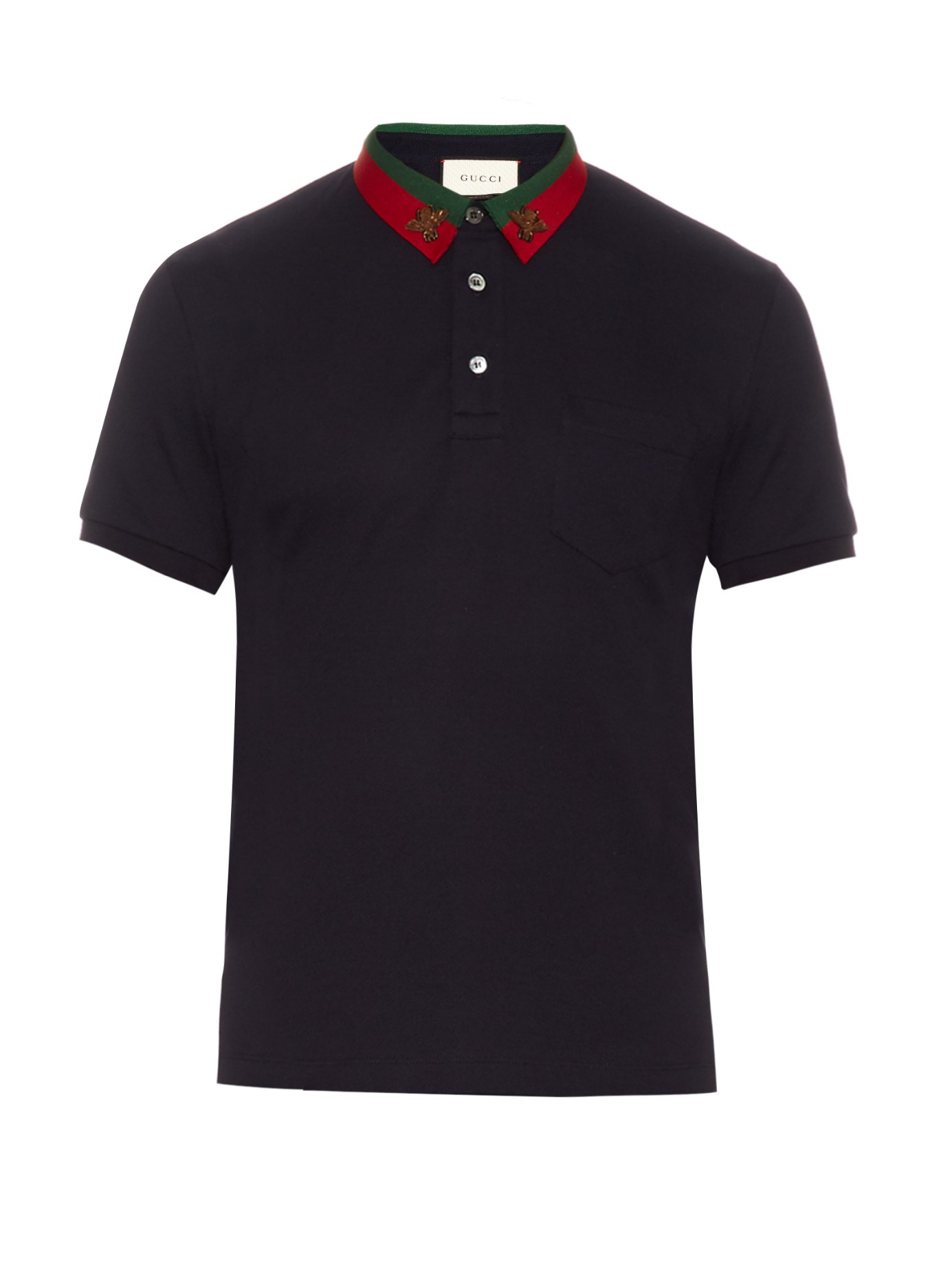 gucci bee polo
