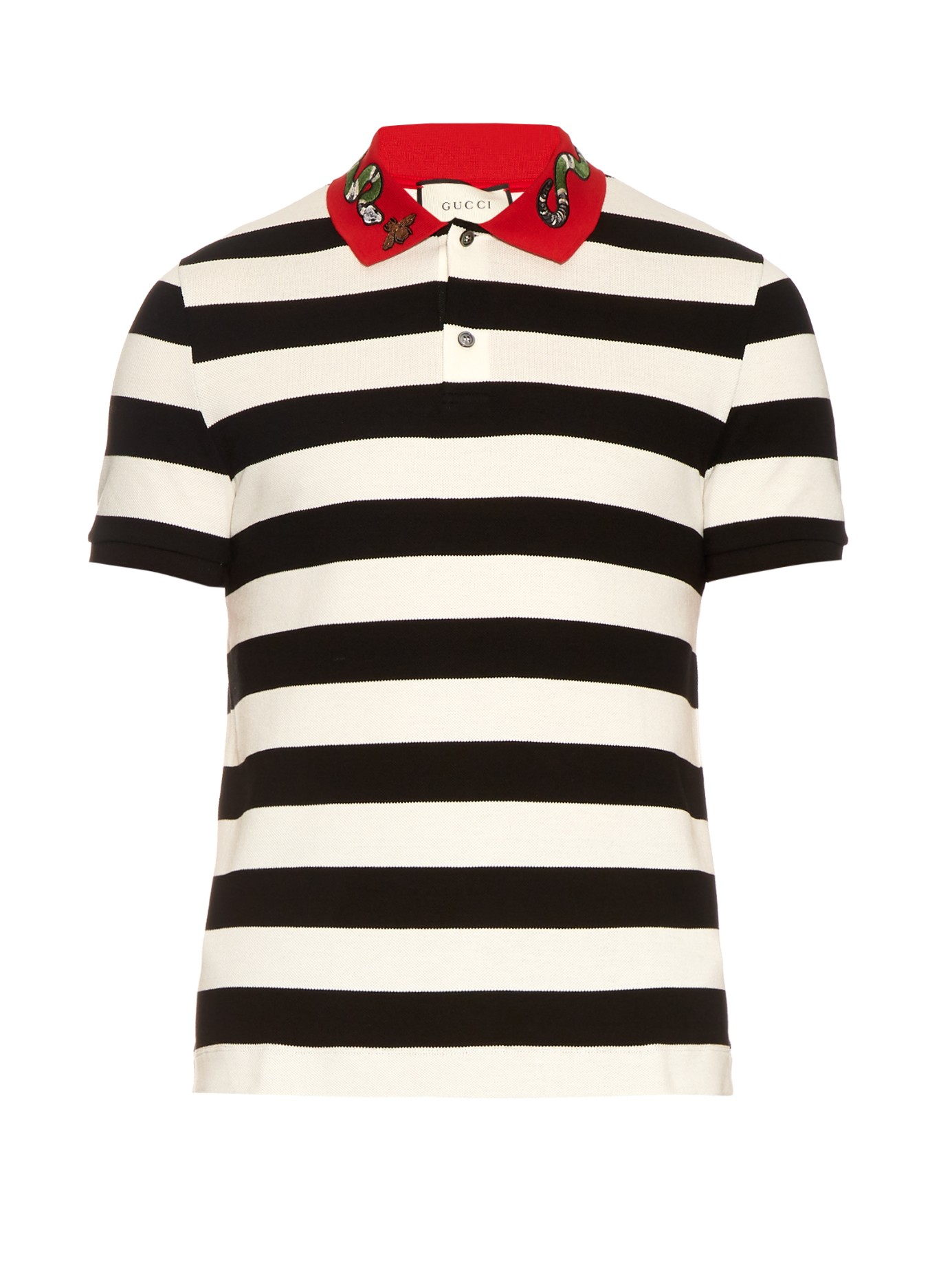 gucci polo shirt with snake