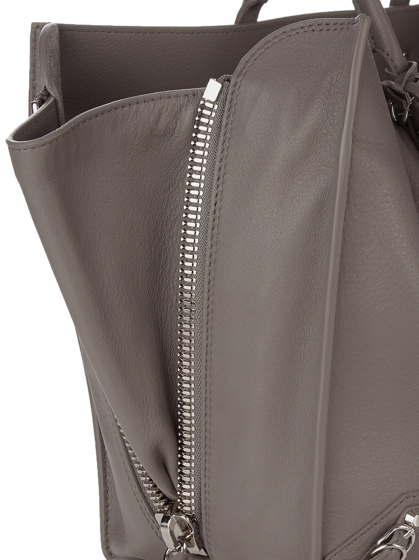 Balenciaga Papier B4 Zip Around Classic Studs Bag Leather Black  eBay