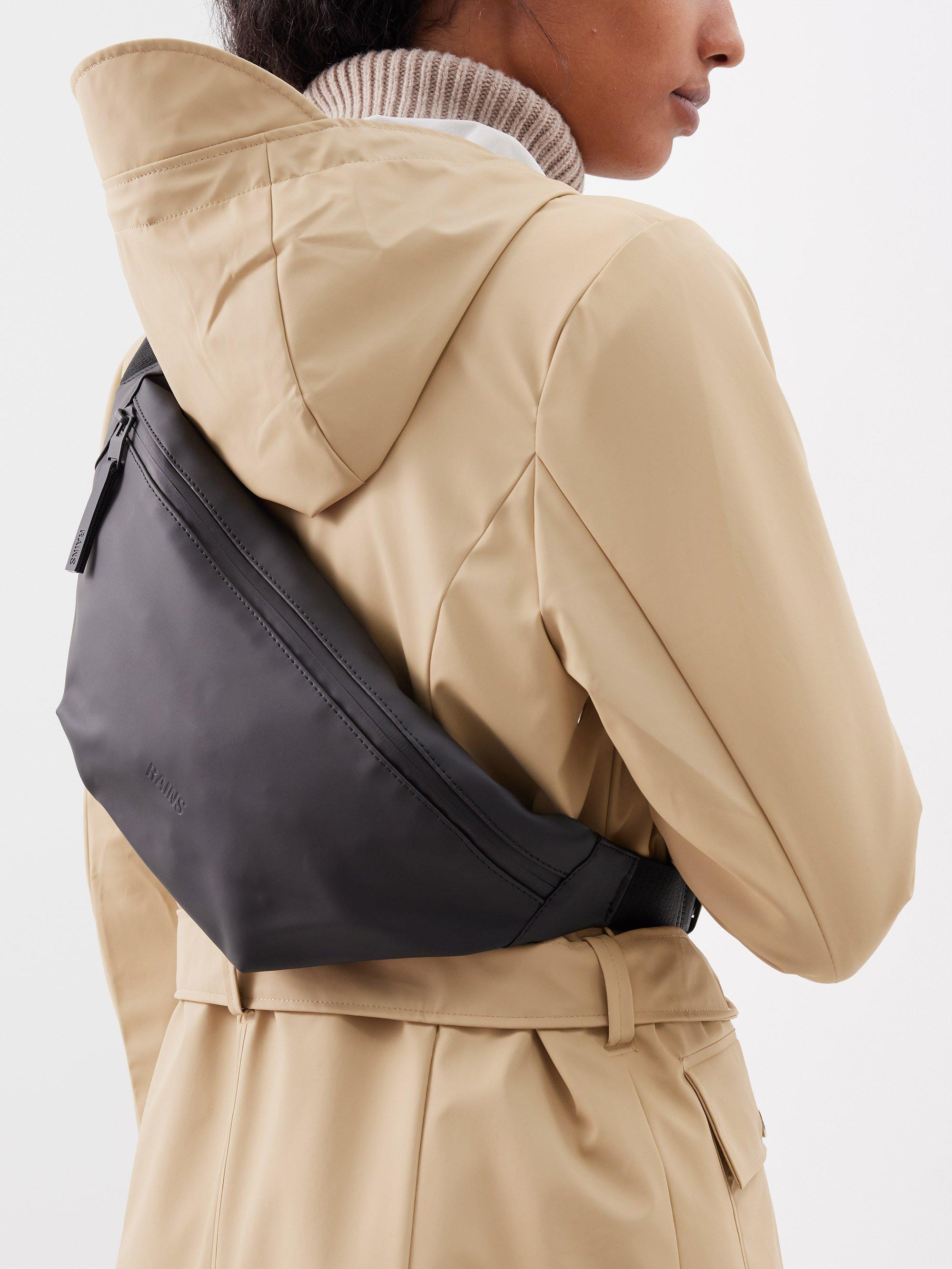 Rains Waterproof Adjustable Belt Bag in Gray | Lyst