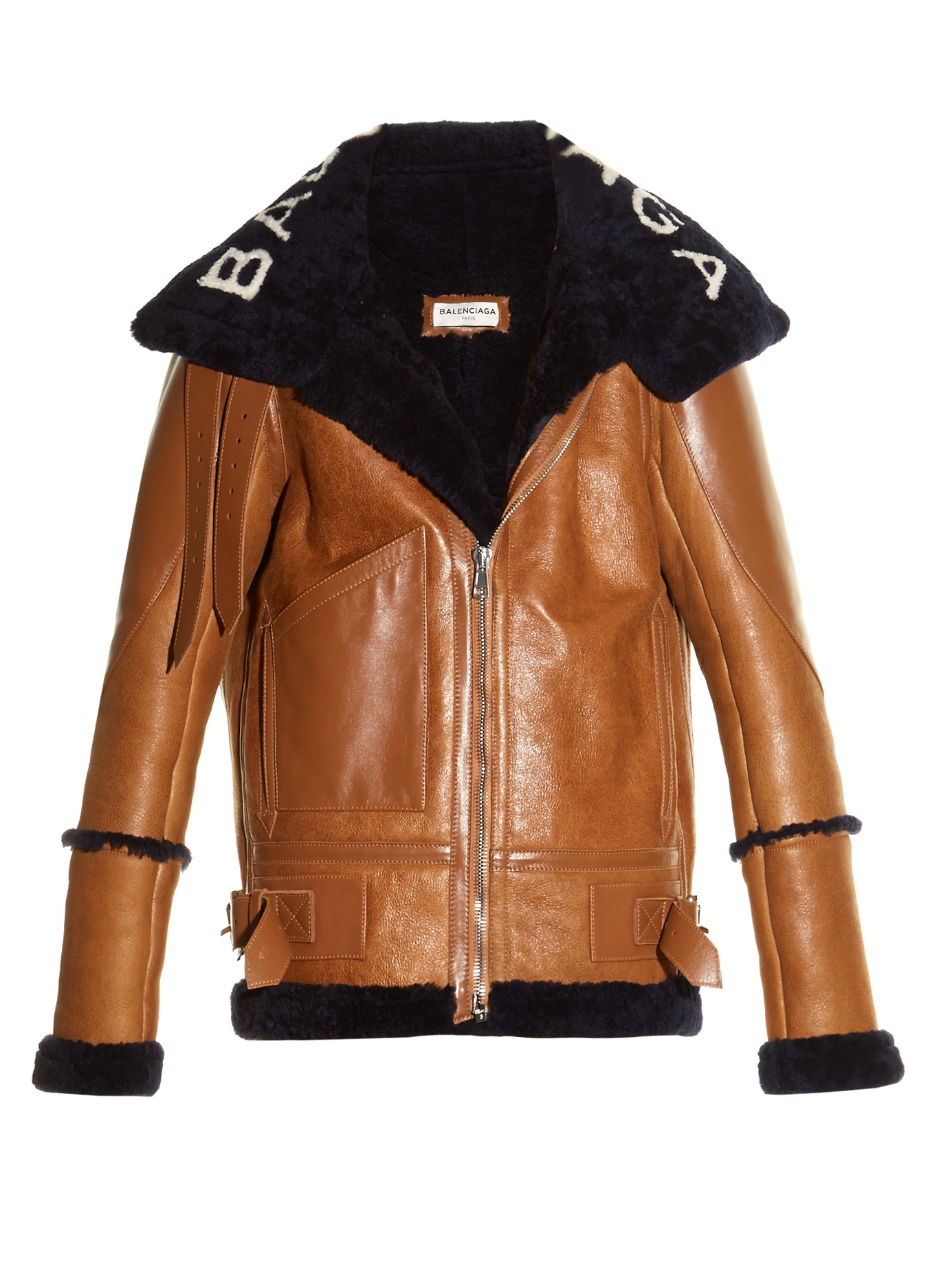 balenciaga aviator jacket