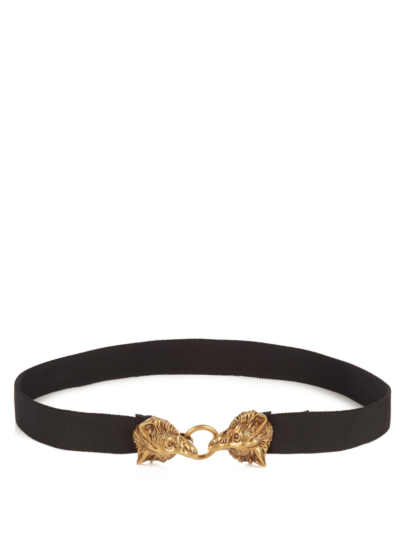 gucci wolf head belt