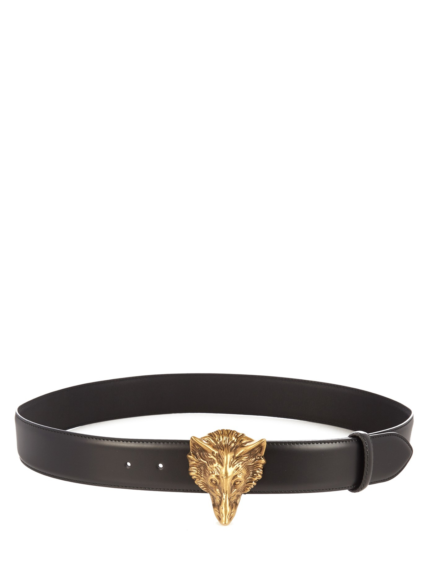 gucci wolf head belt