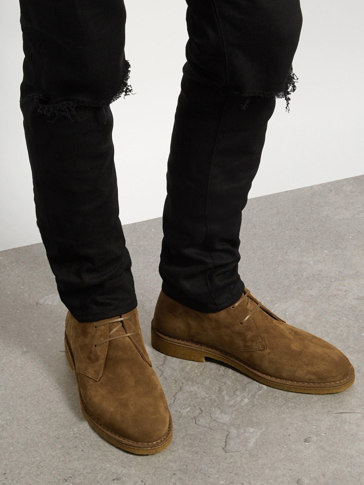 saint laurent nevada boots mens
