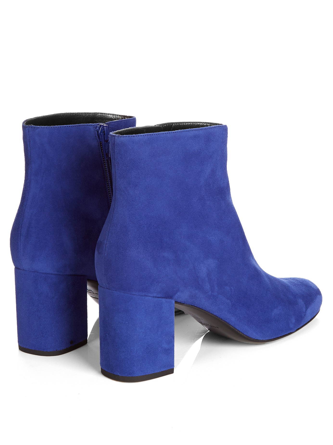 Saint Laurent Babies Block-heel Suede 