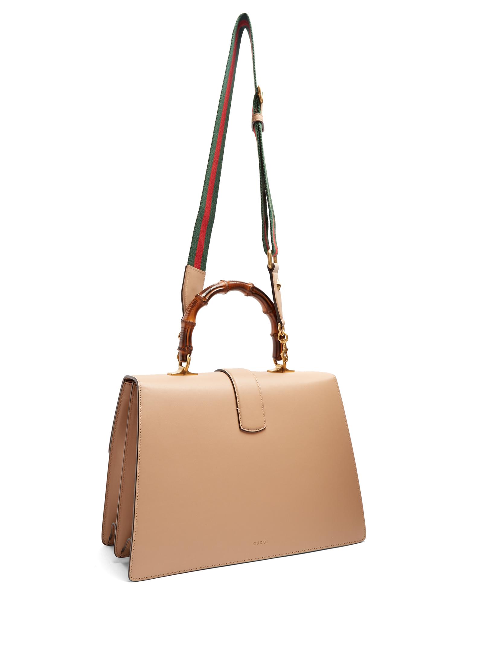 Lyst - Gucci Dionysus Bamboo Large Leather Shoulder Bag