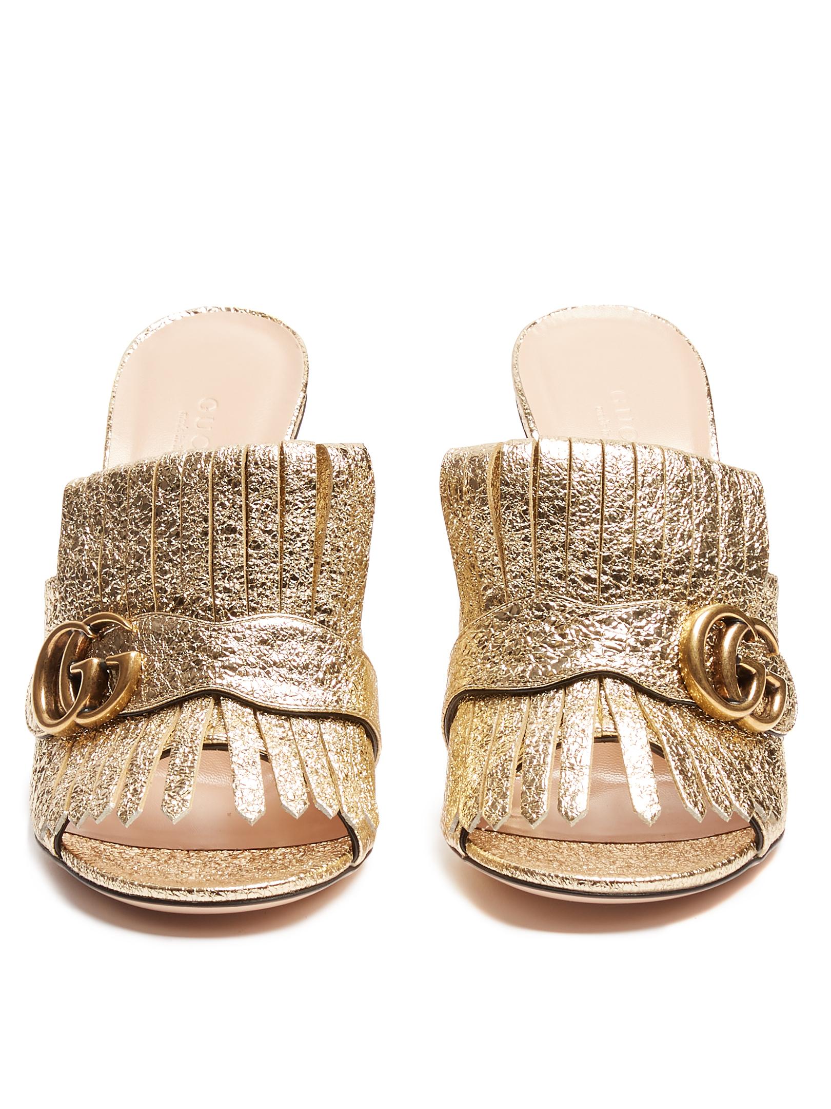 marmont sandals gucci