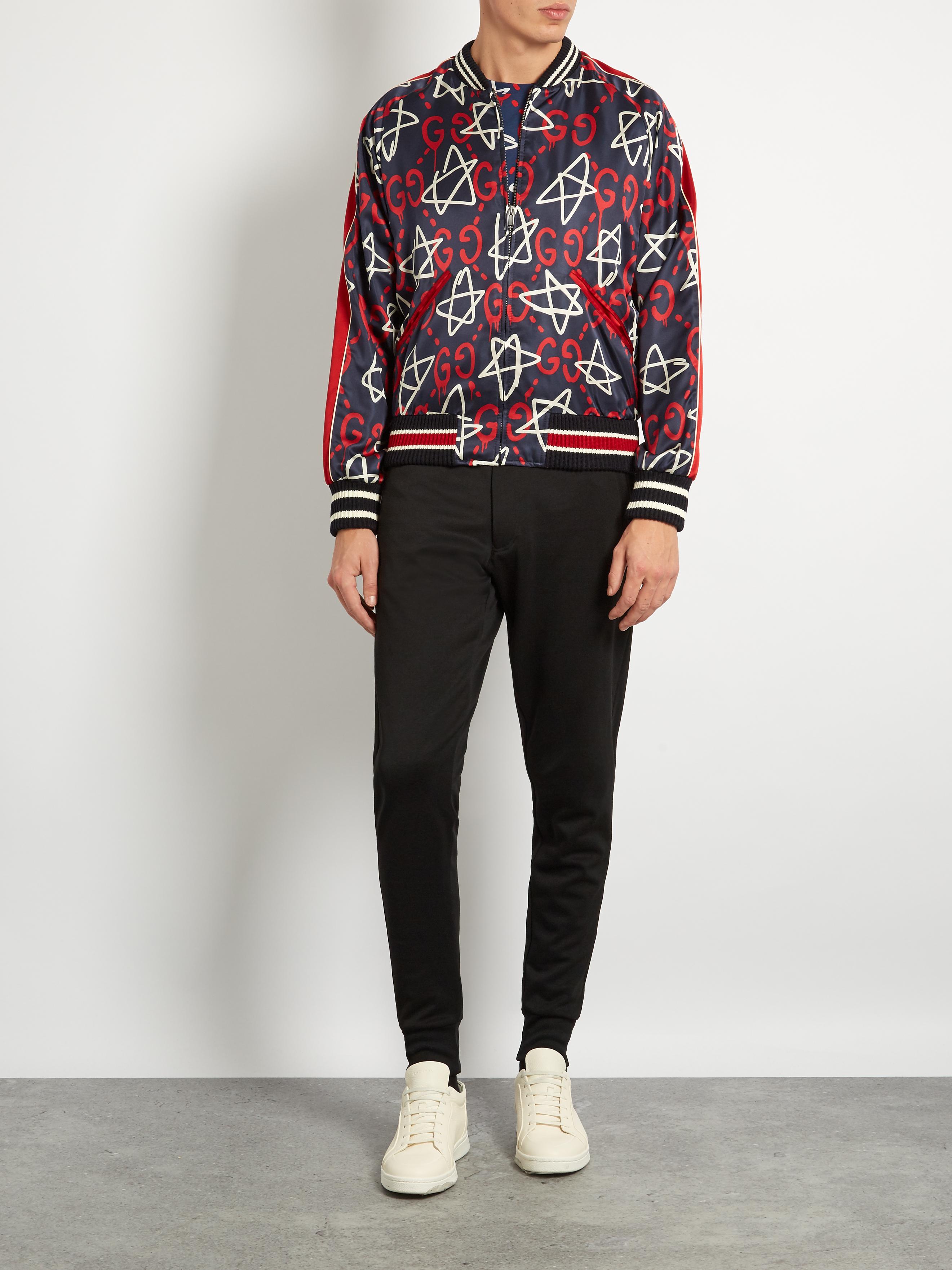 gucci graffiti jacket