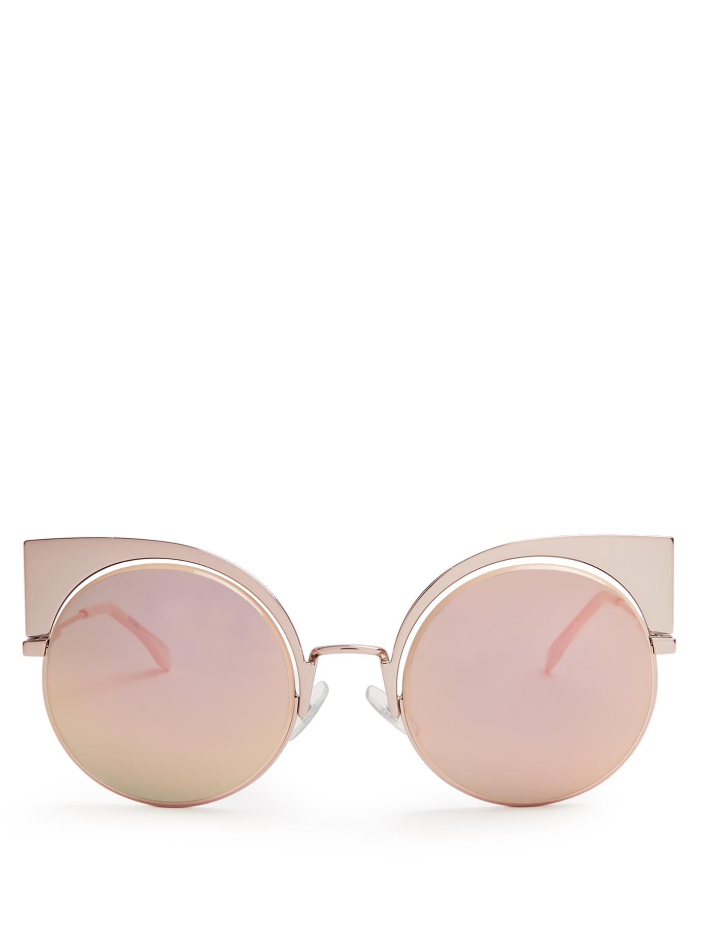 Fendi Women's Pink Sunglasses