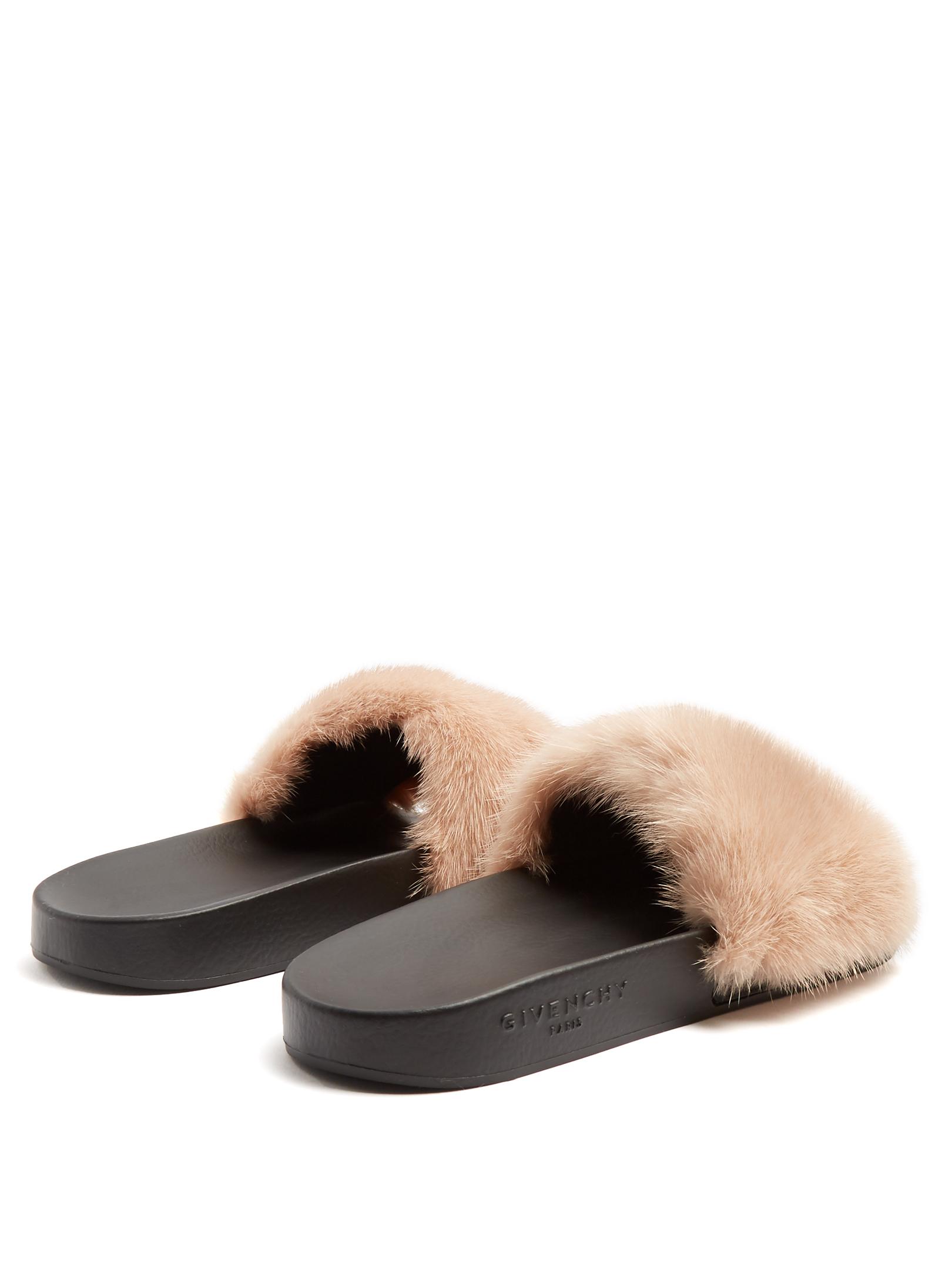givenchy slides nude