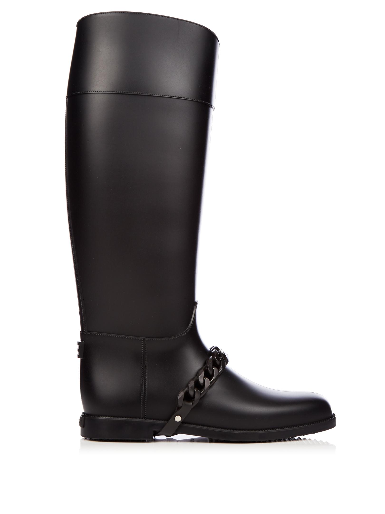 givenchy rain boots green