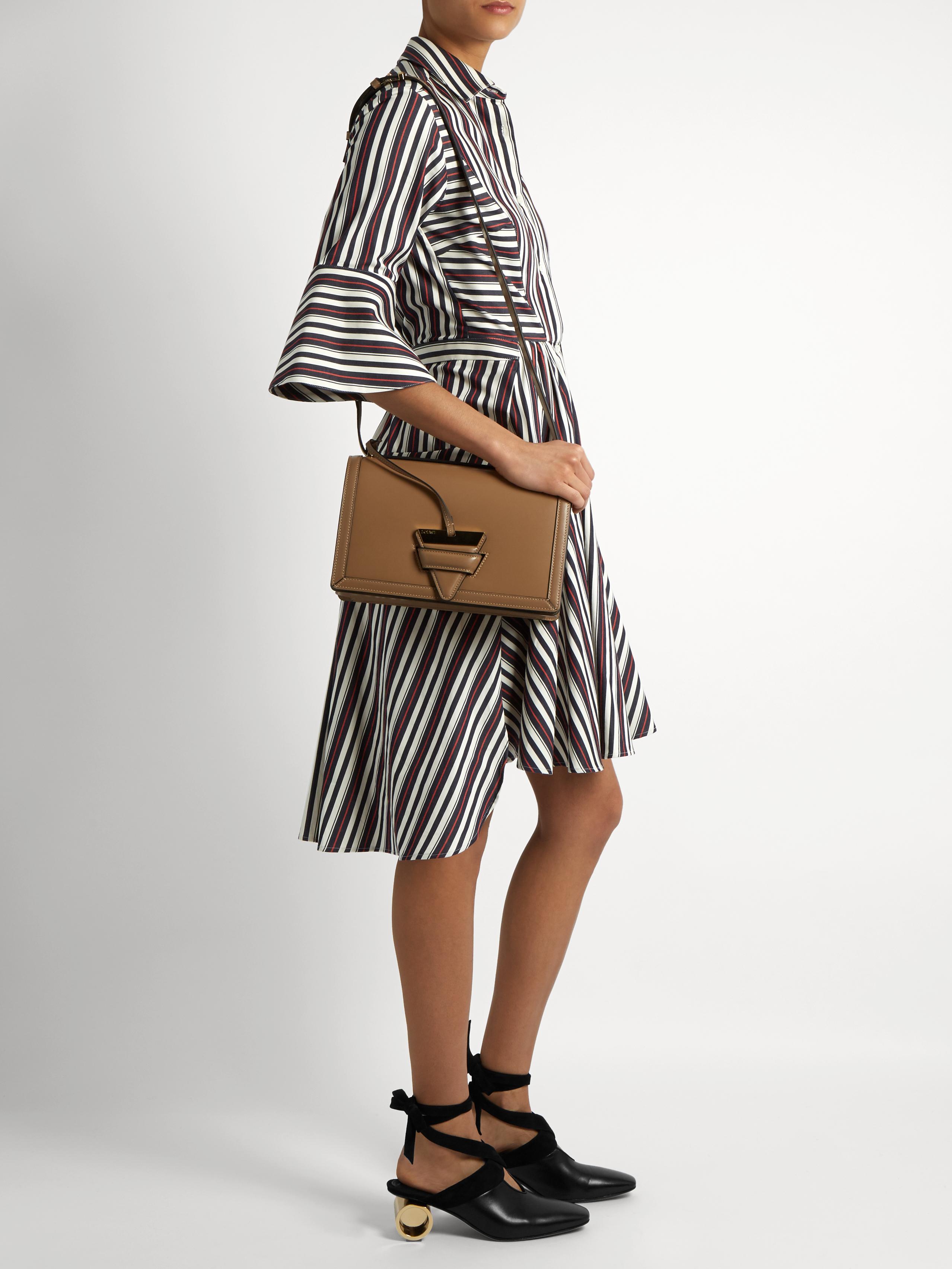 Loewe barcelona leather shoulder bag new arrivals