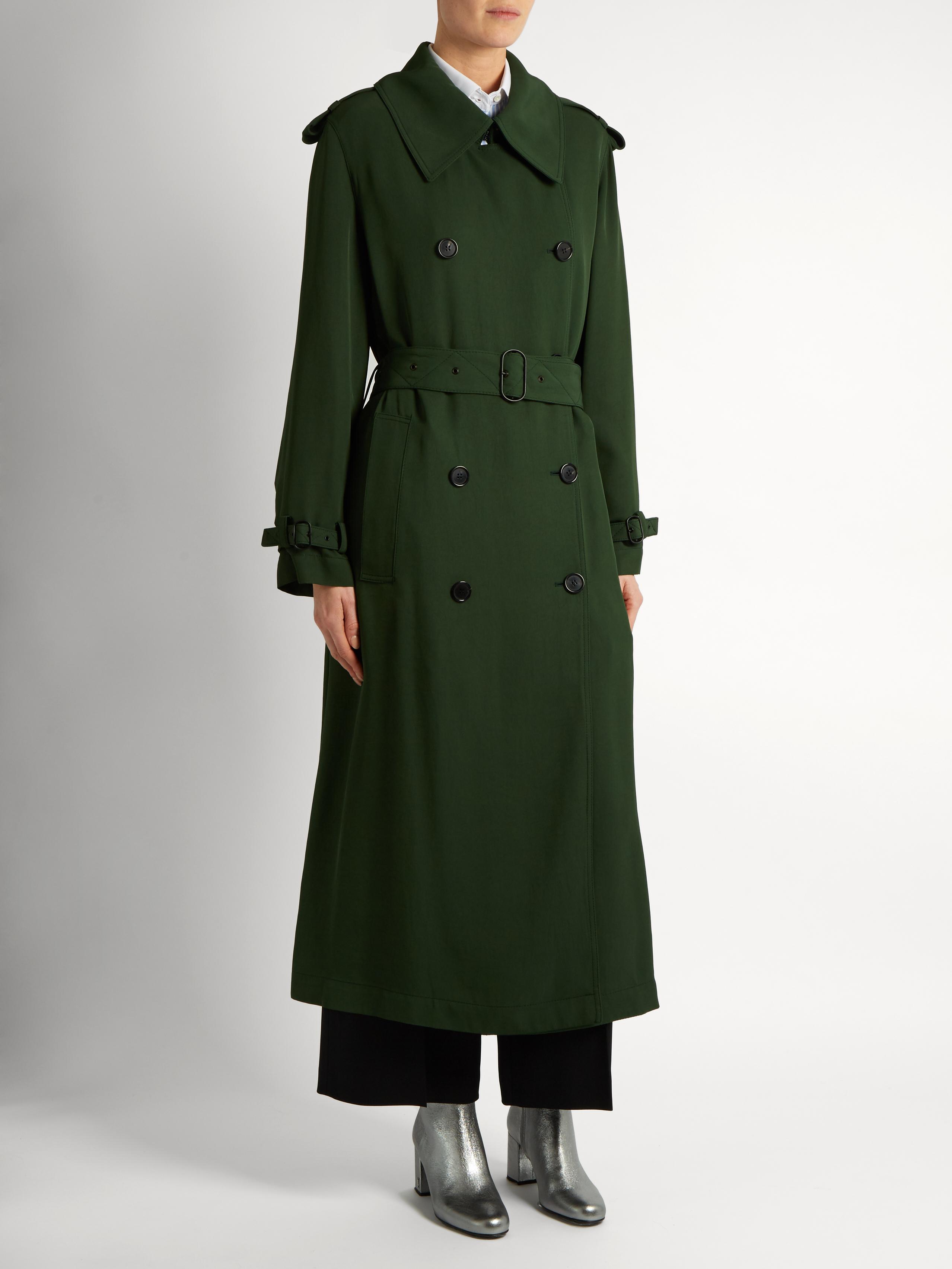 acne studios lucie trench coat