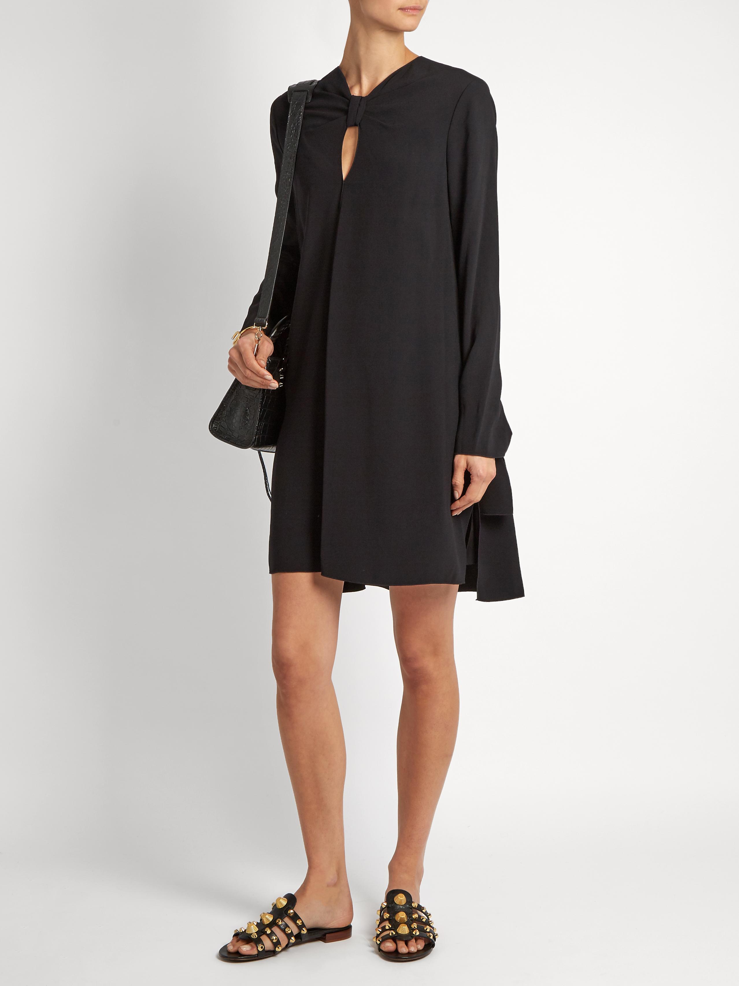 balenciaga studded slippers