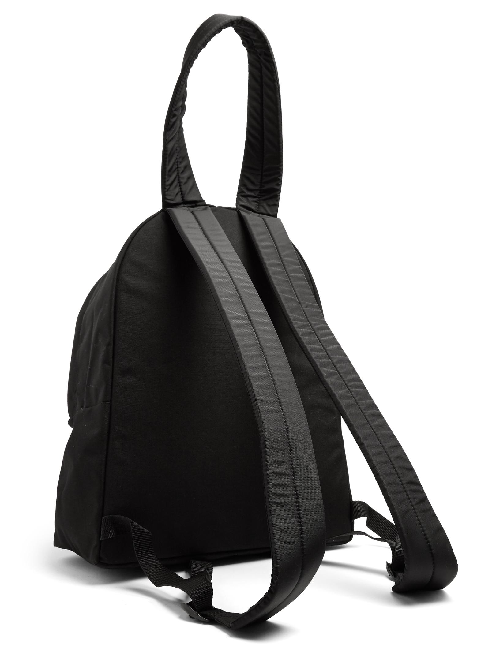 Vetements X Eastpak Oversized Canvas Backpack in Black for Men 
