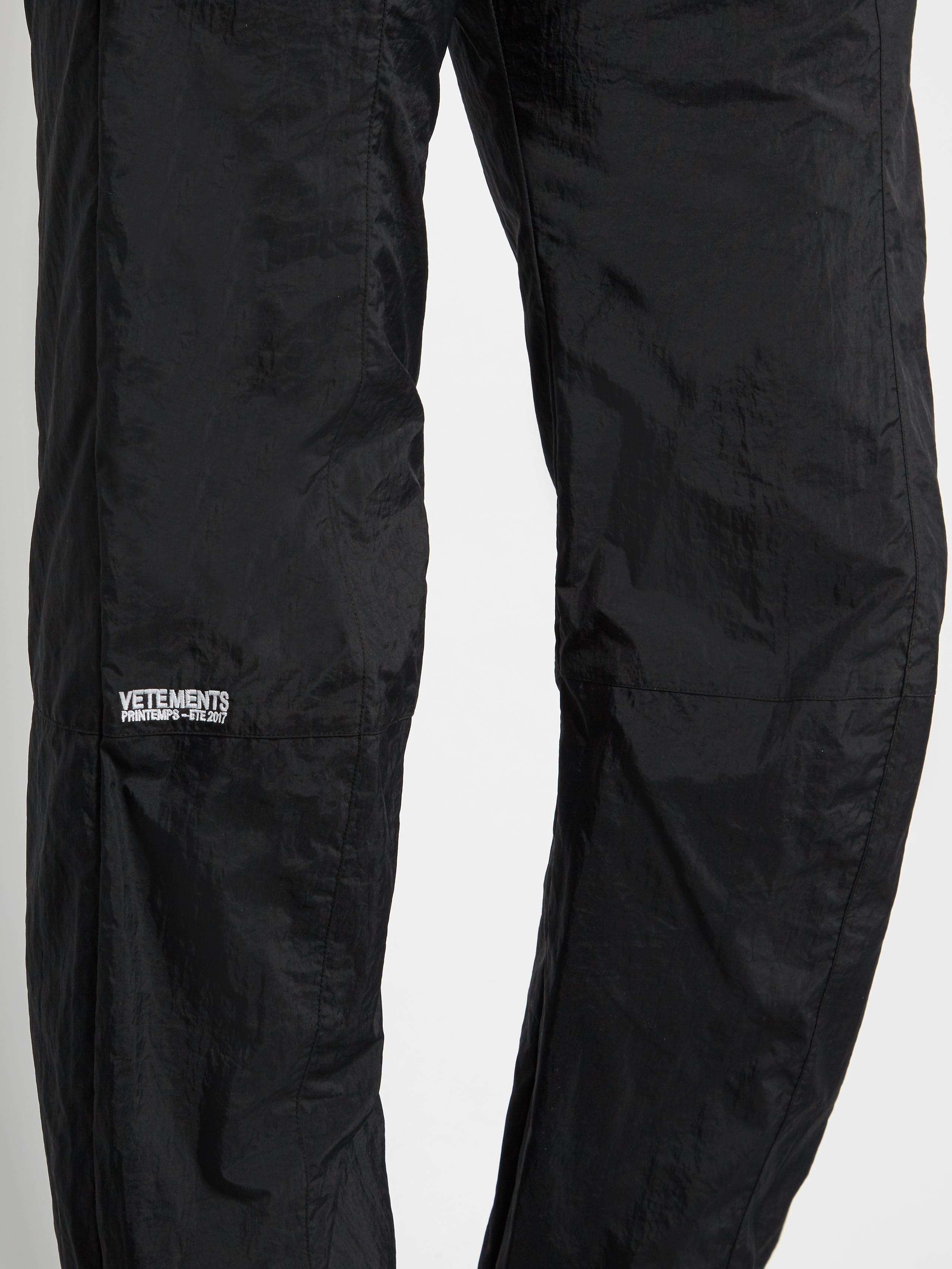 Vetements X Reebok Relaxed-leg Track Pants in Black for Men | Lyst