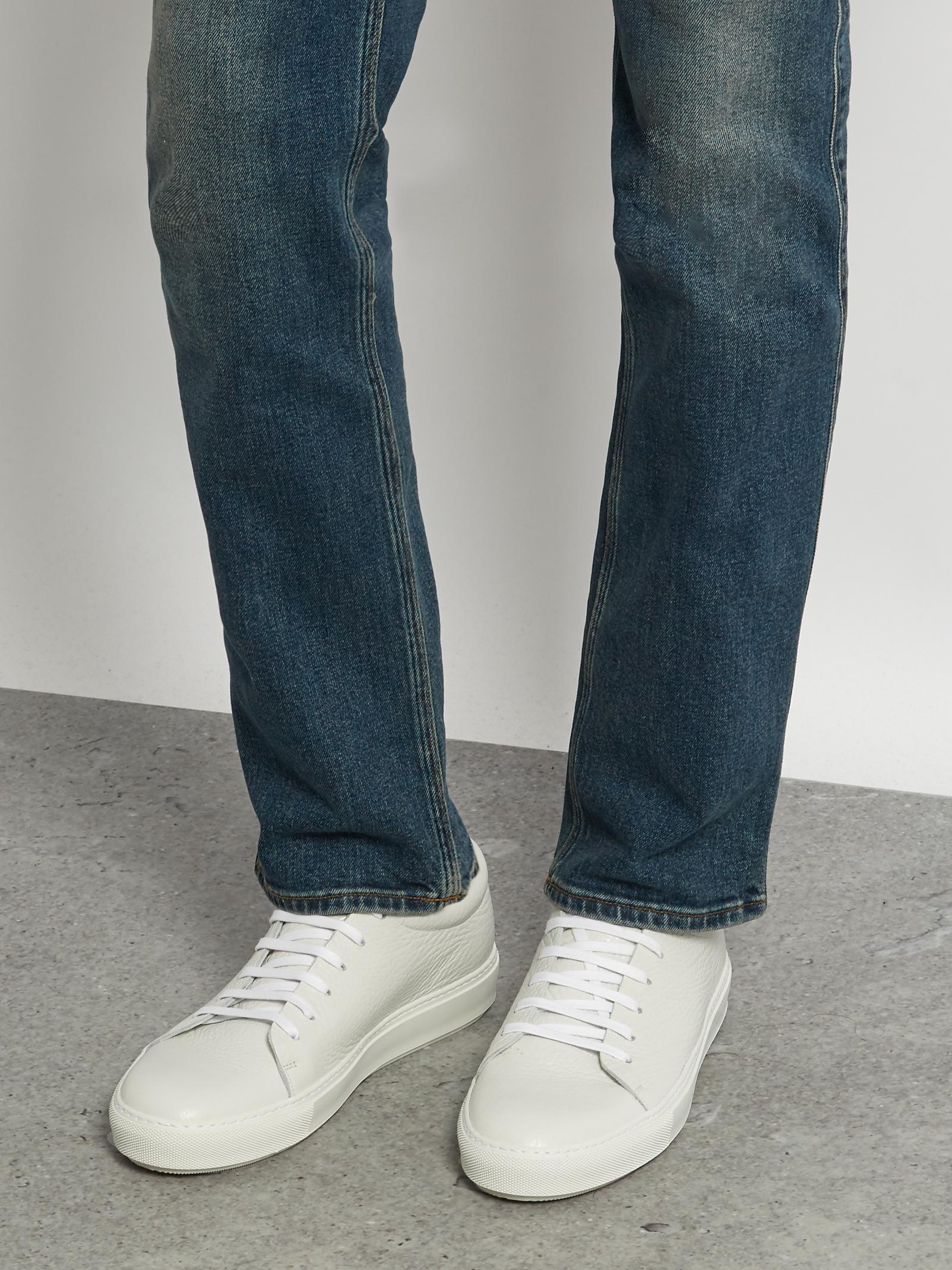 Acne Studios Adrian Low-top Leather Trainers for Men | Lyst
