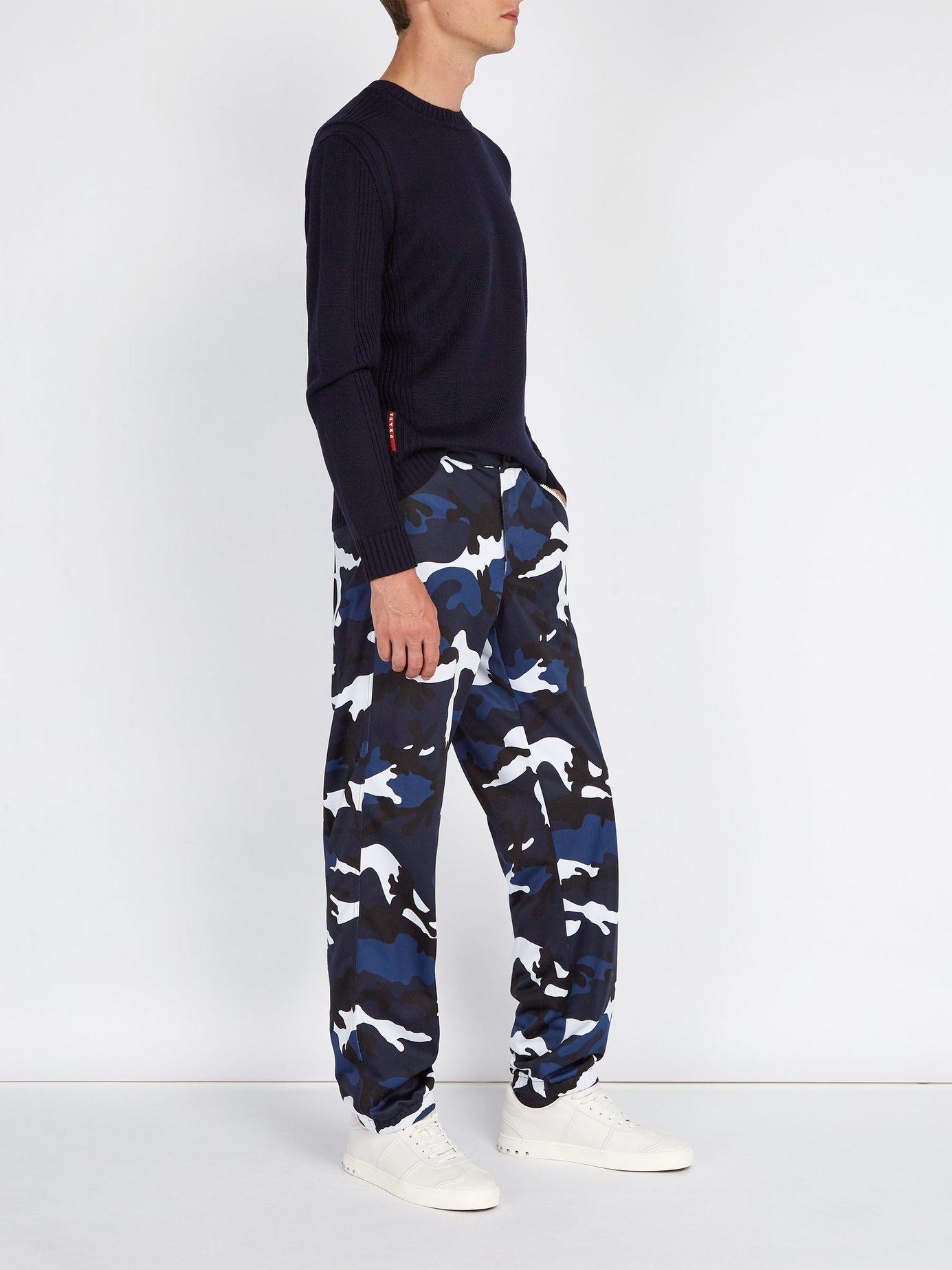 valentino track pants