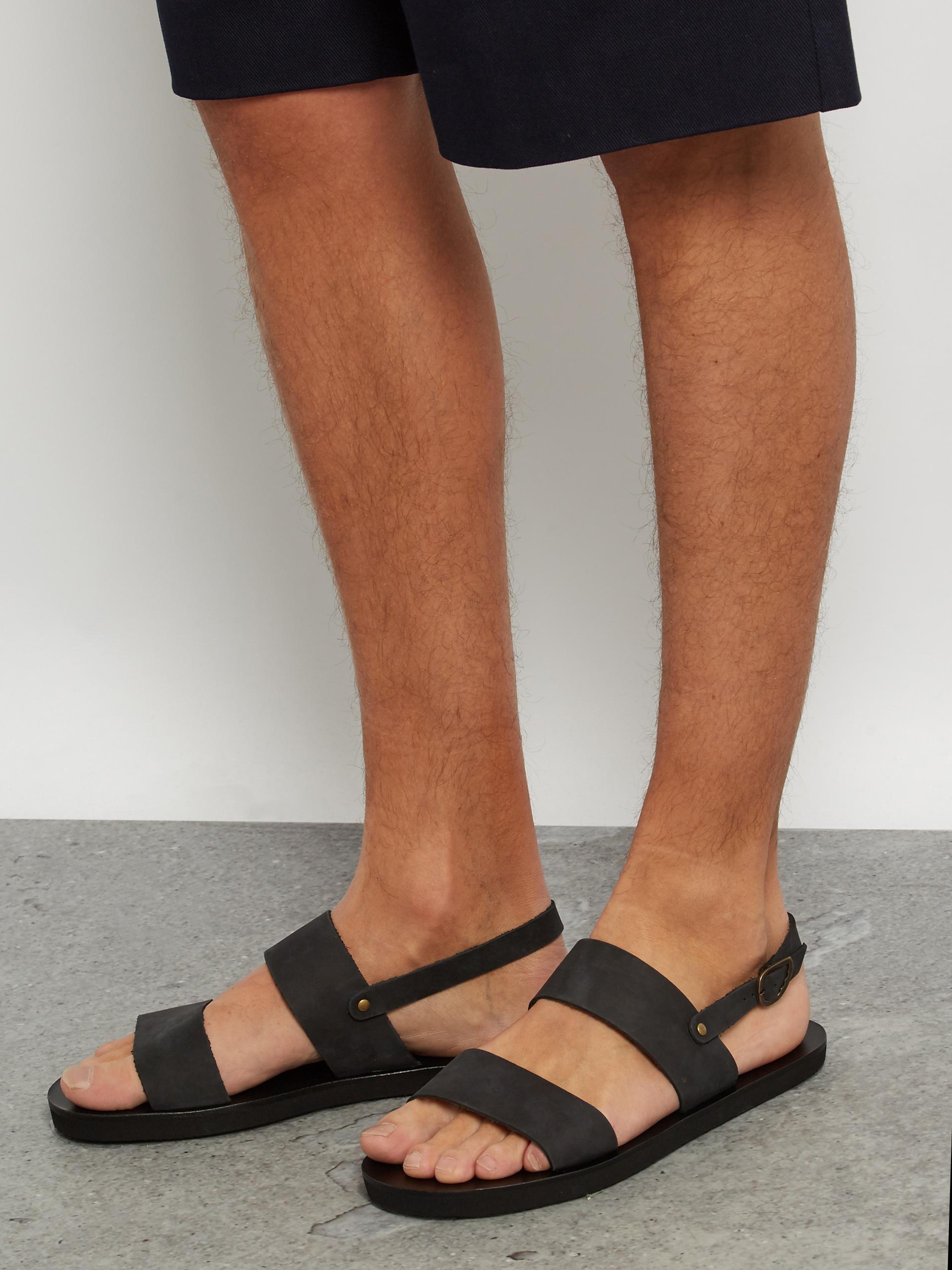 Ancient greek sandals mens Clearance