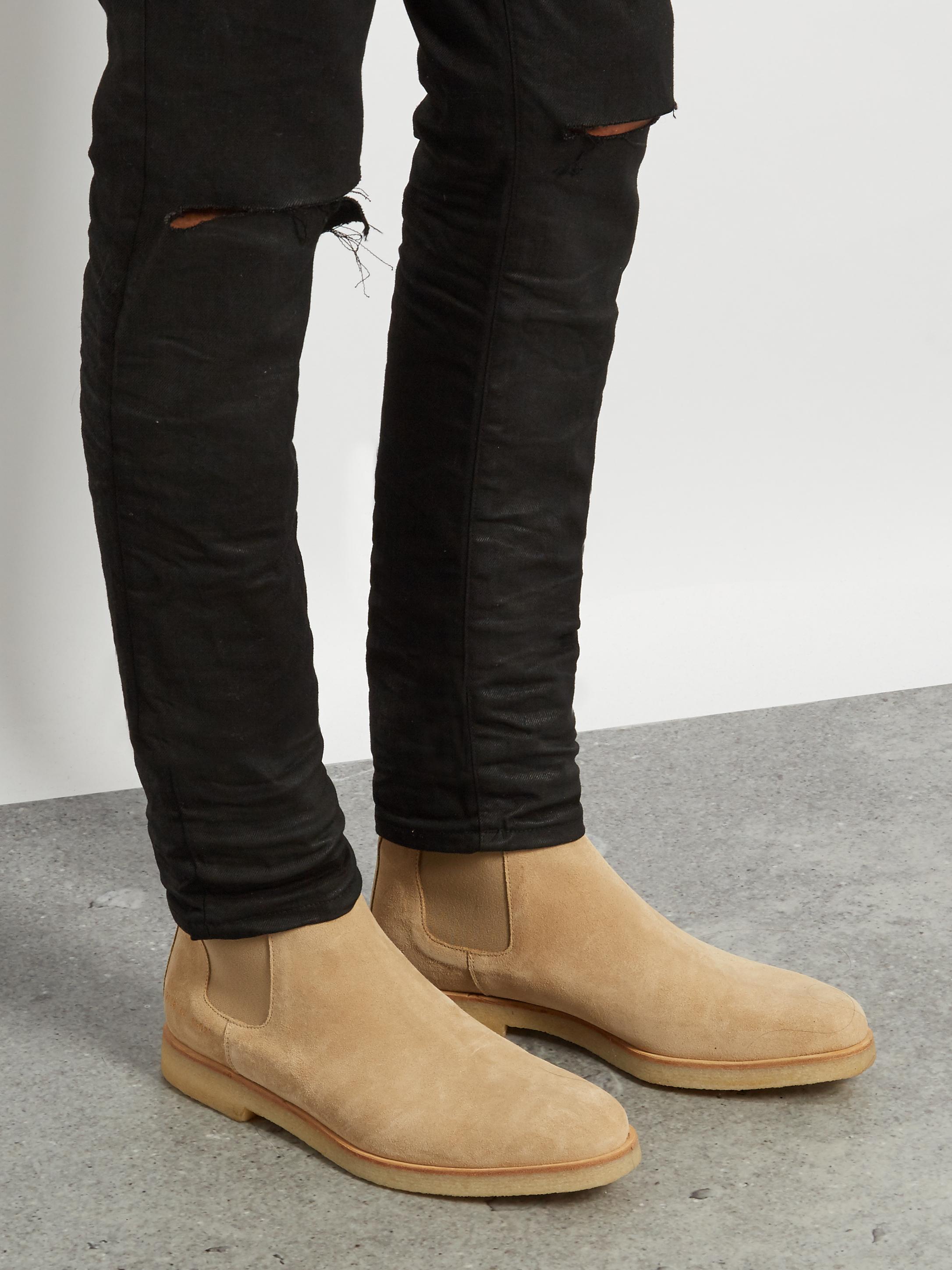 common projects red suede