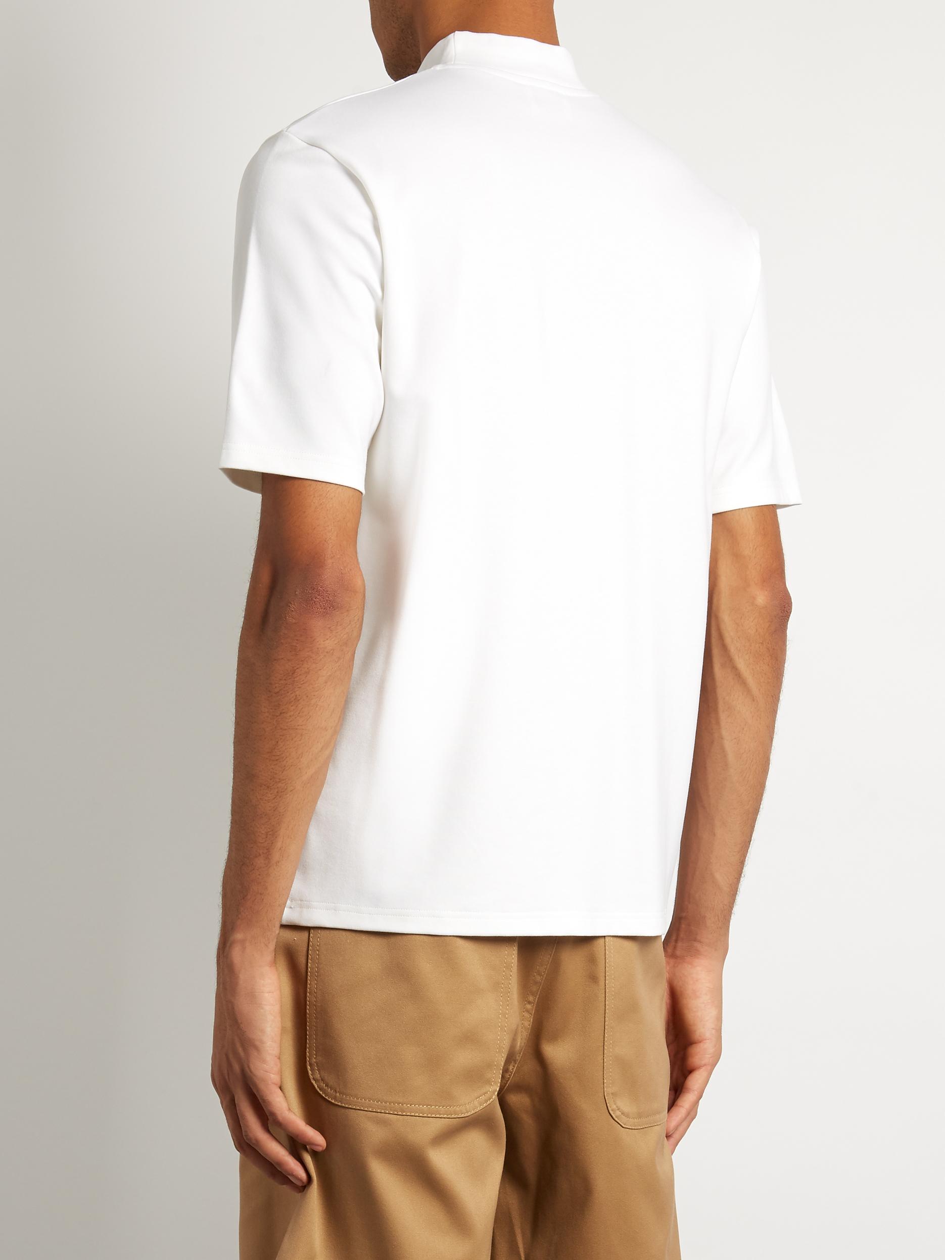 acne high neck t shirt
