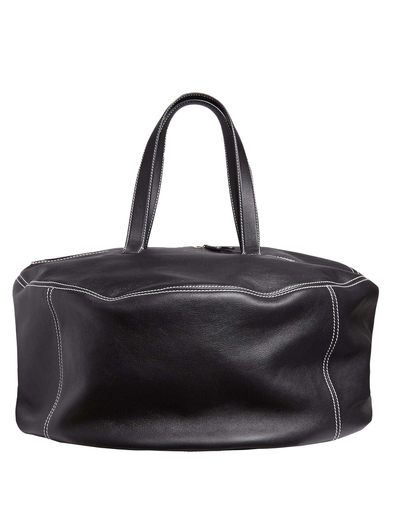 Balenciaga Air Hobo Extra-large Leather Tote in Black | Lyst