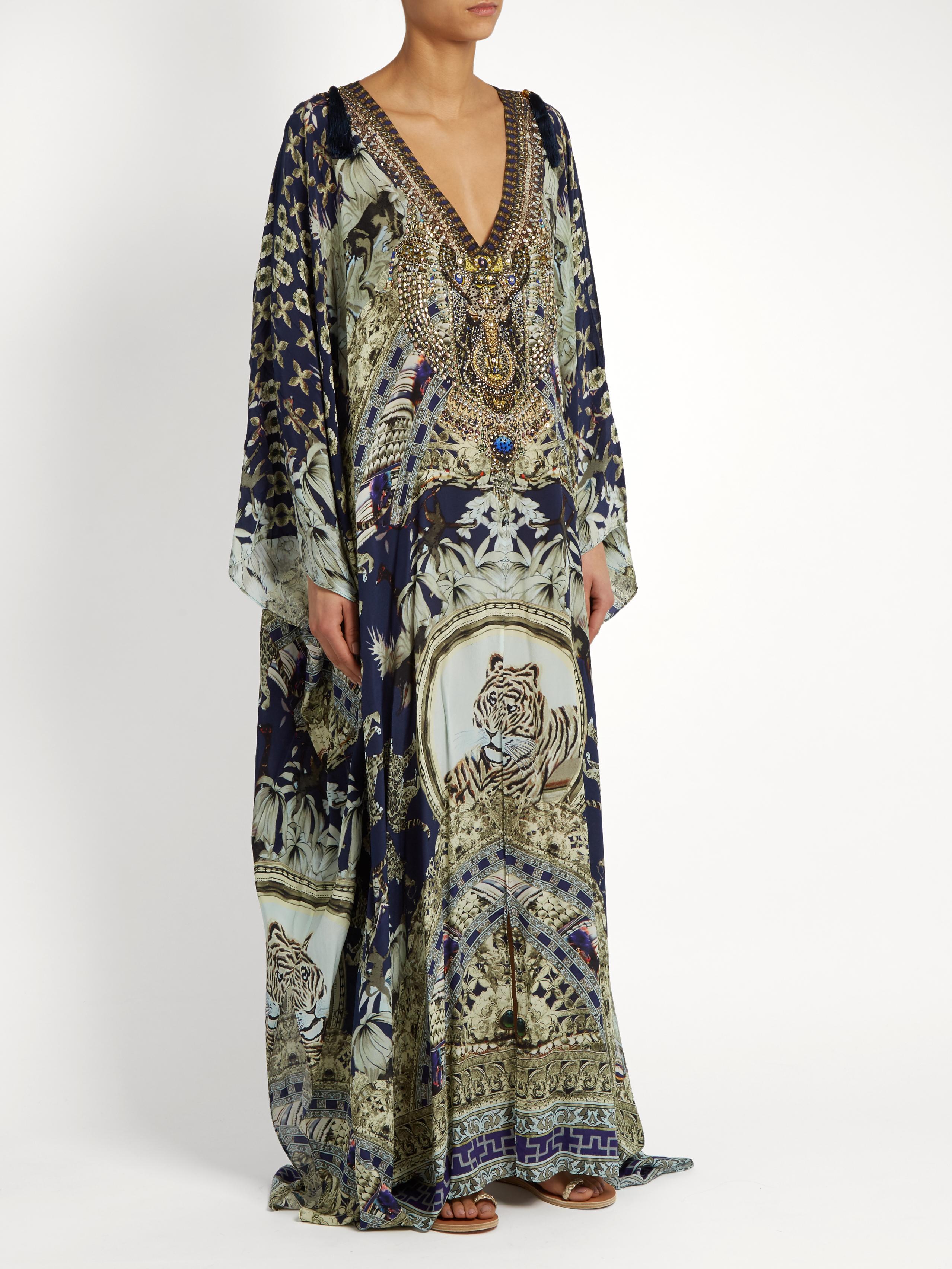 bronze sequin gown