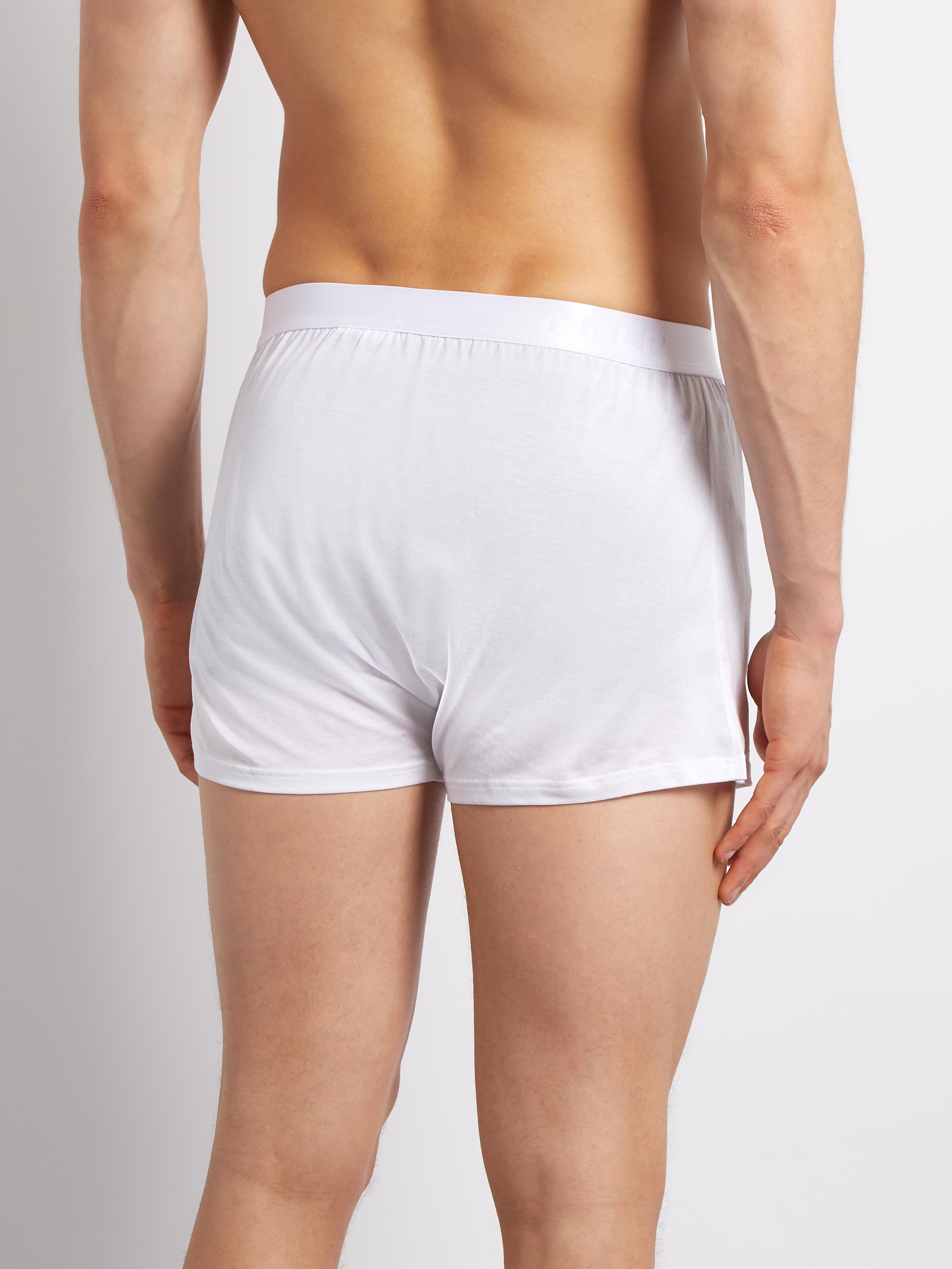 CDLP Cottonjersey Boxer Shorts in White for Men Lyst