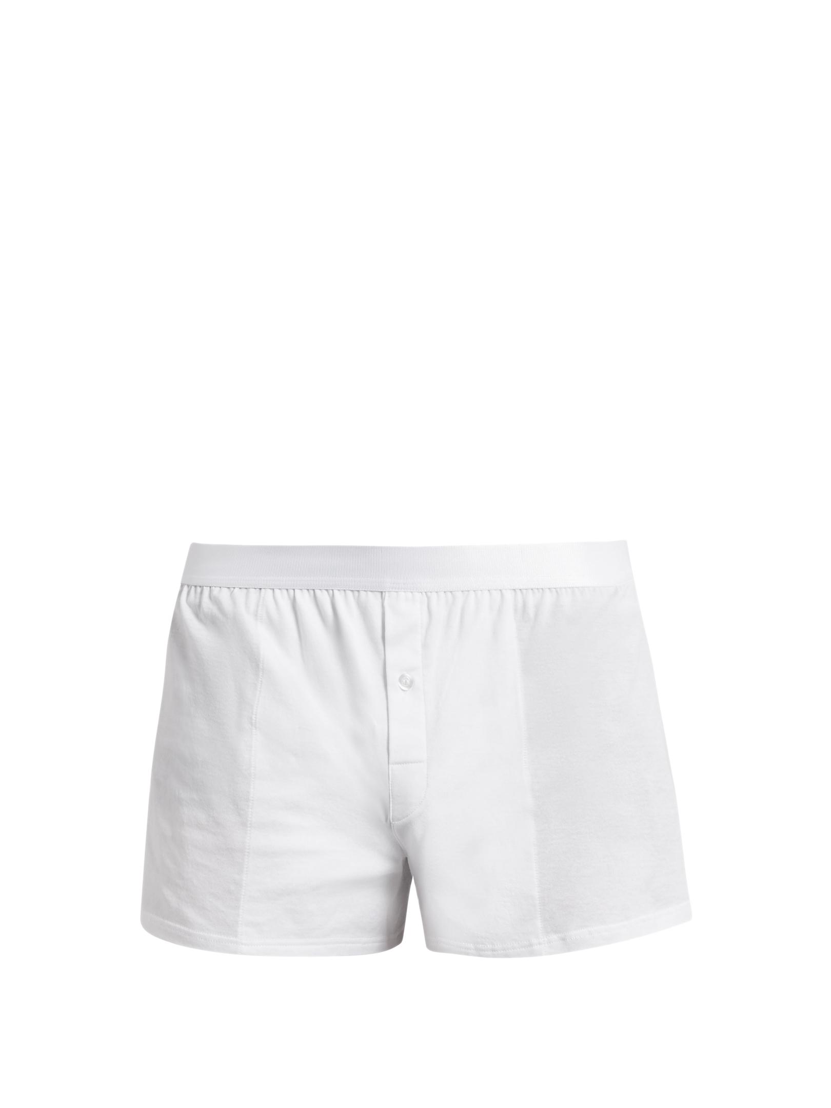 CDLP Cottonjersey Boxer Shorts in White for Men Lyst