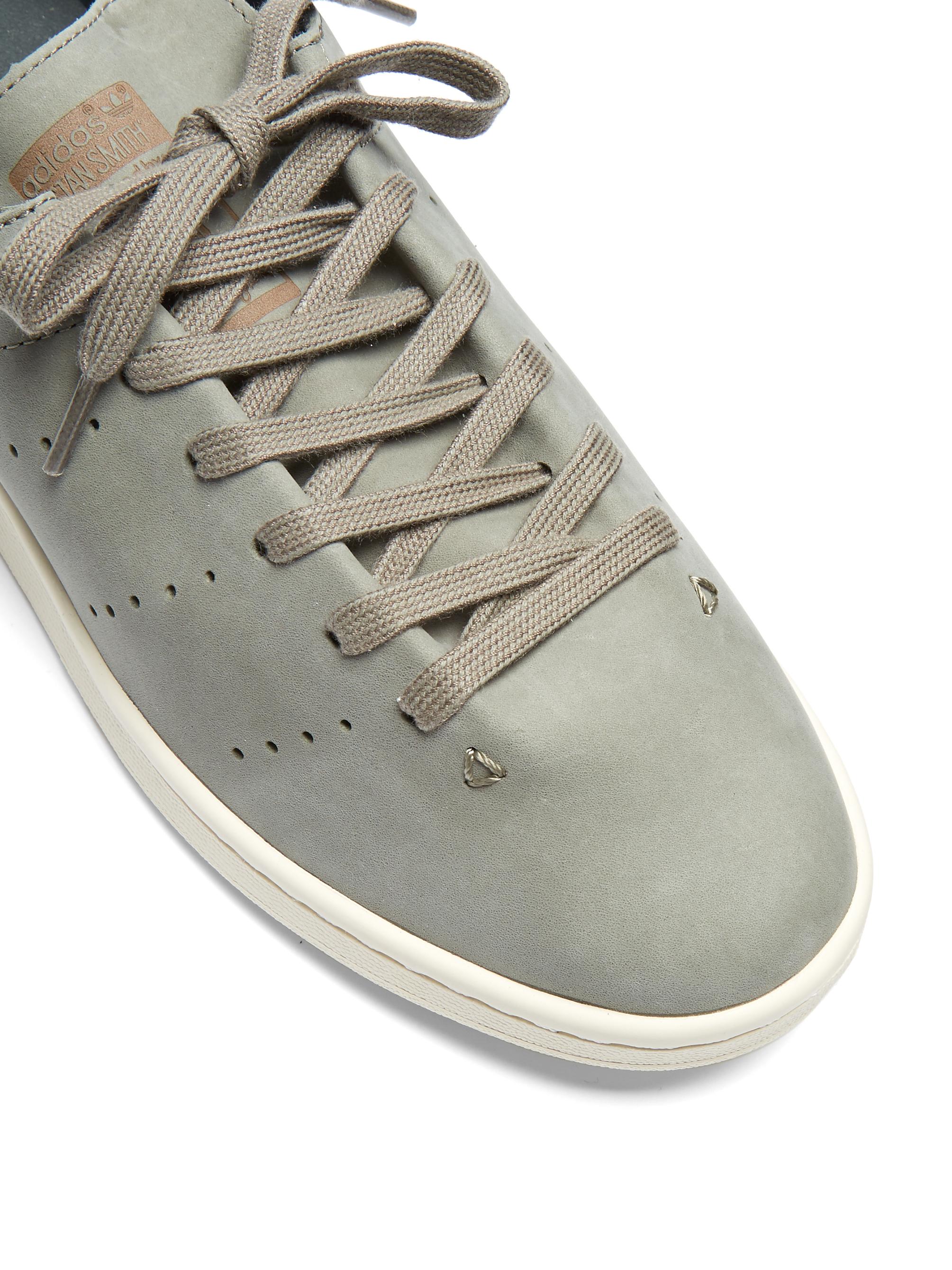 adidas Originals Leather Stan Smith Low-top Nubuck ...