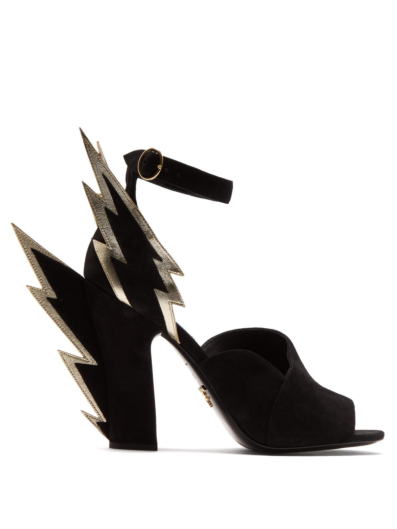 prada flame heels sale