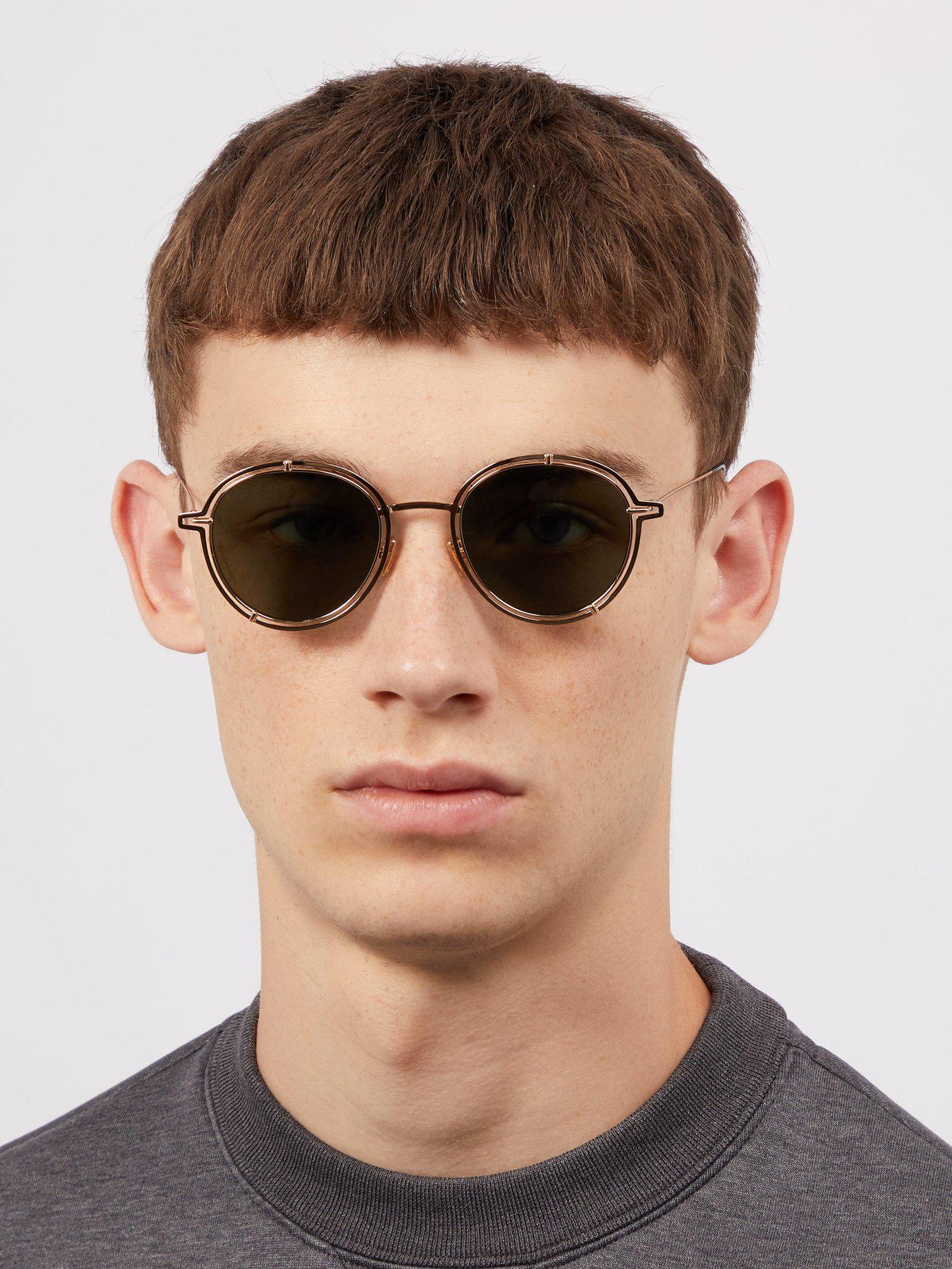 round dior sunglasses
