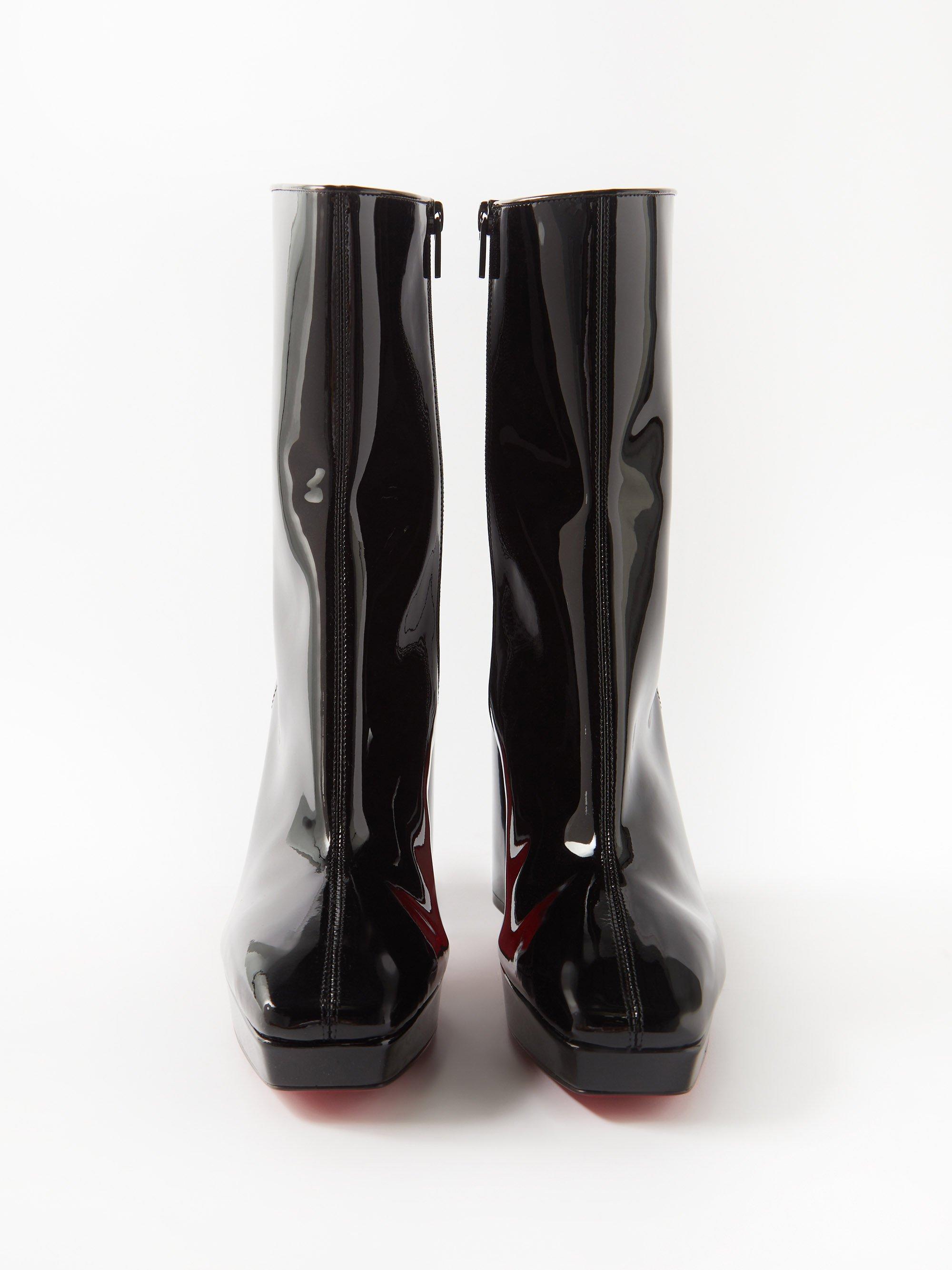 Christian louboutin shop wedge boots