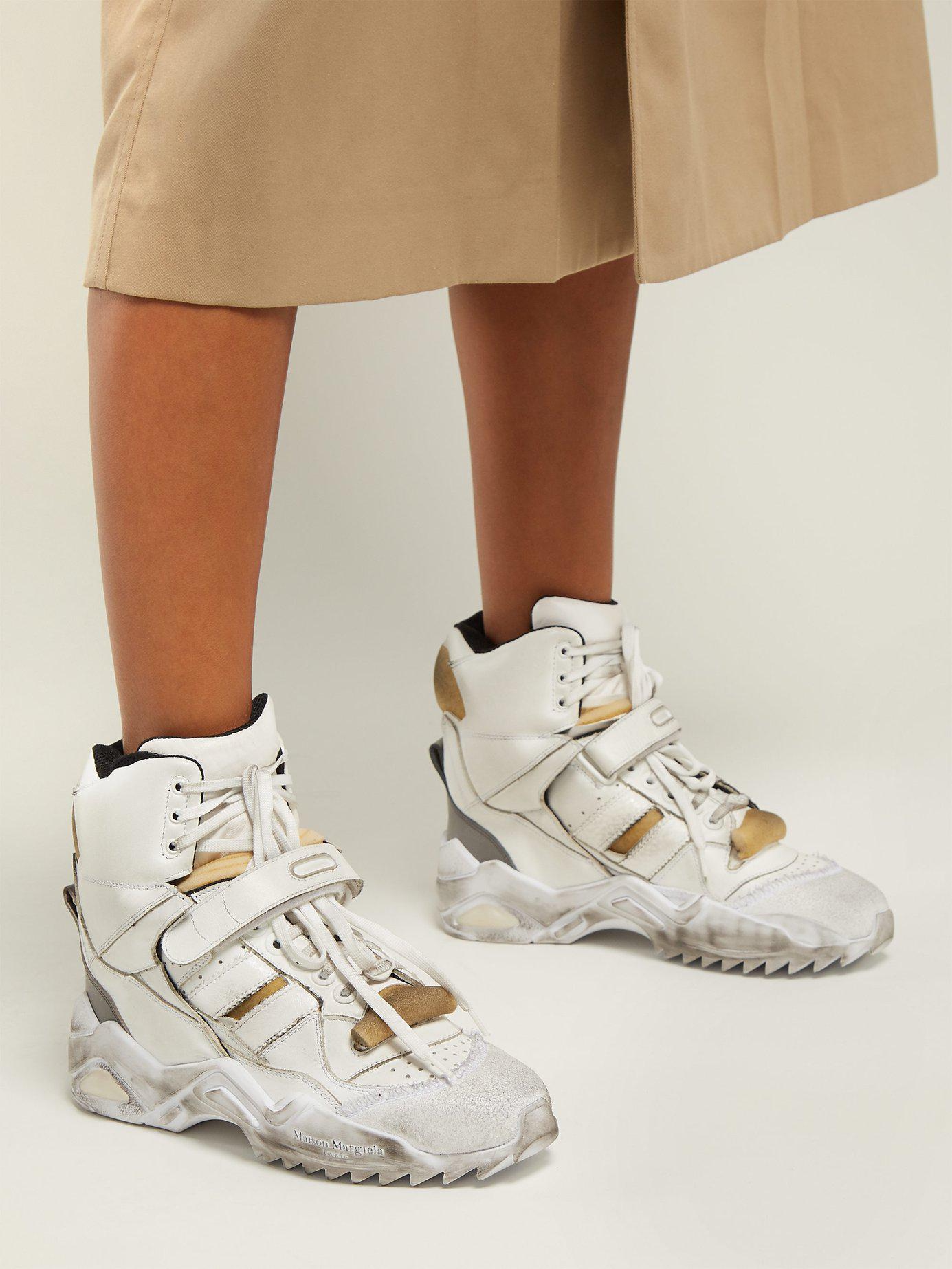 Maison Margiela Artisanal Hi-top Sneakers | Lyst