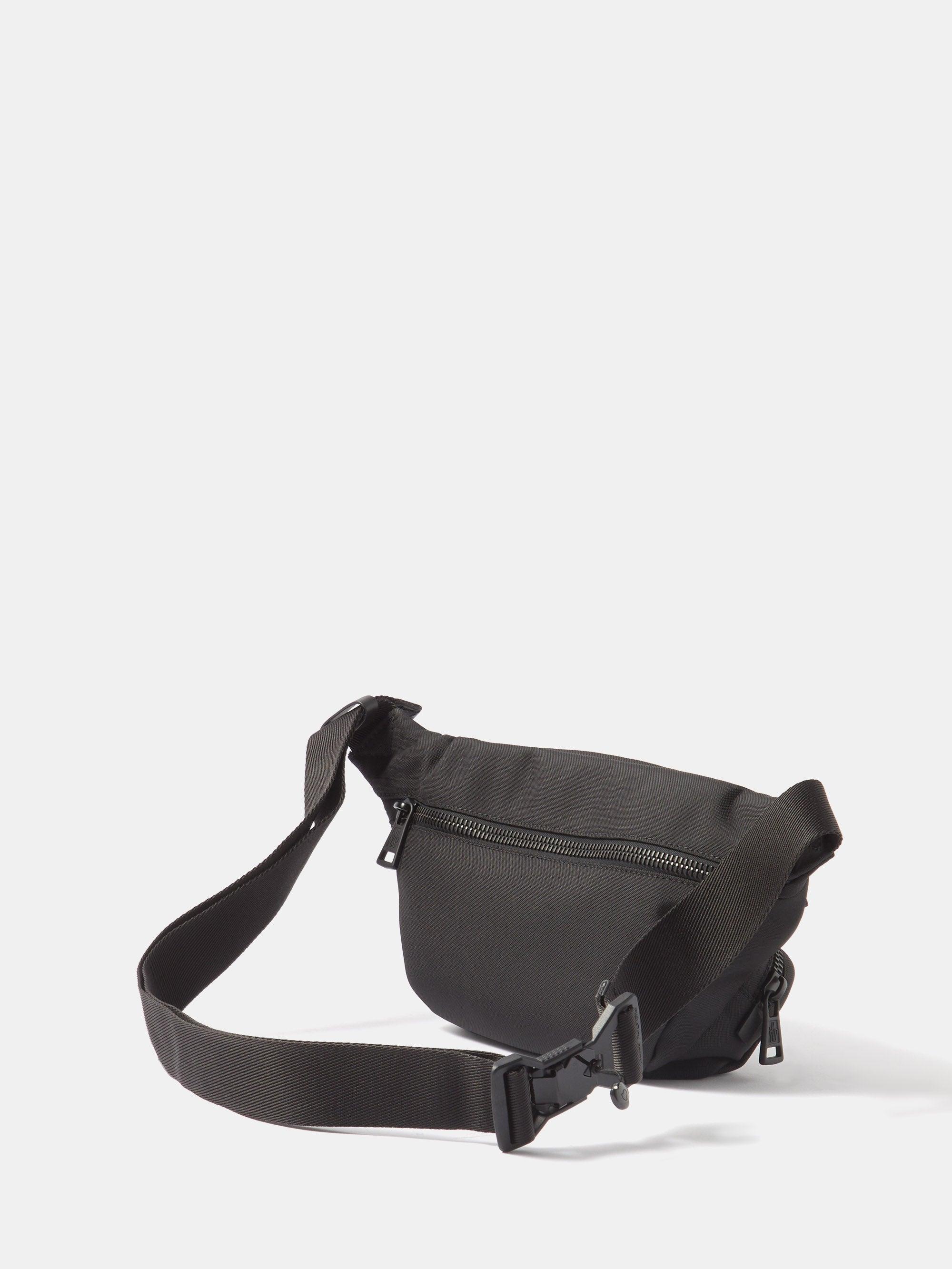 Moncler Synthetic Durance Nylon Belt Bag in Black for Men | Lyst