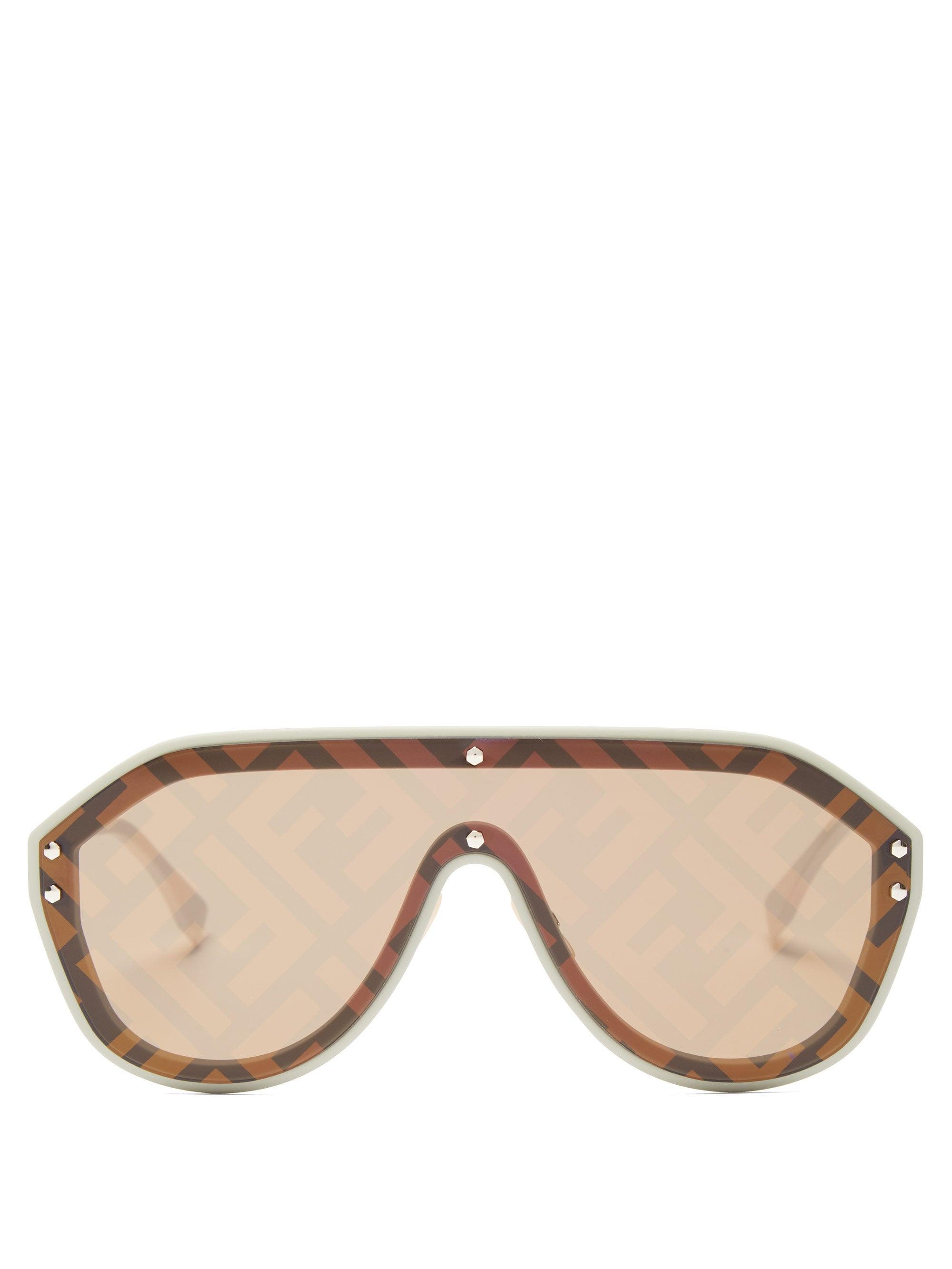 fendi ff shield sunglasses