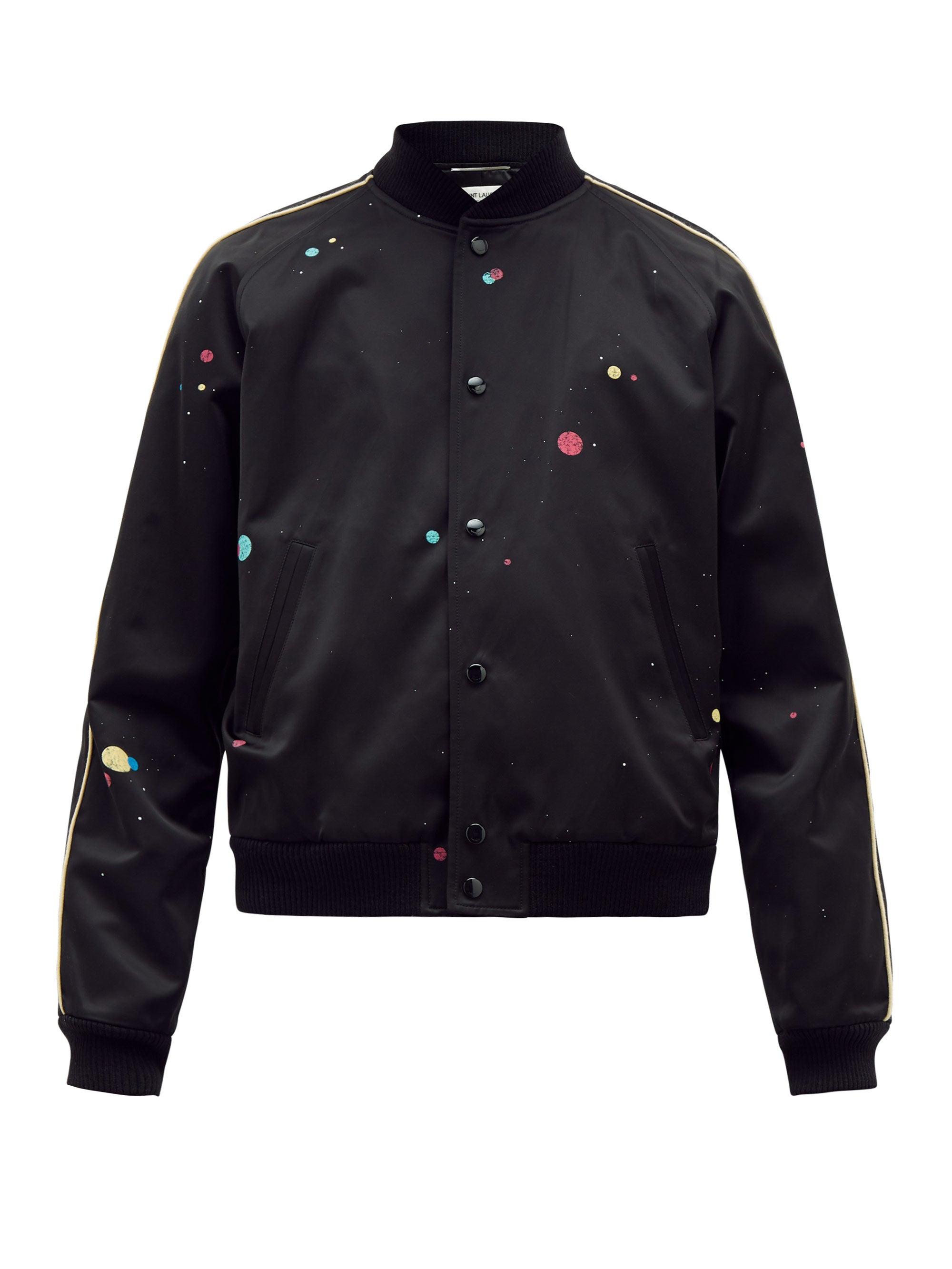 galaxy varsity jacket