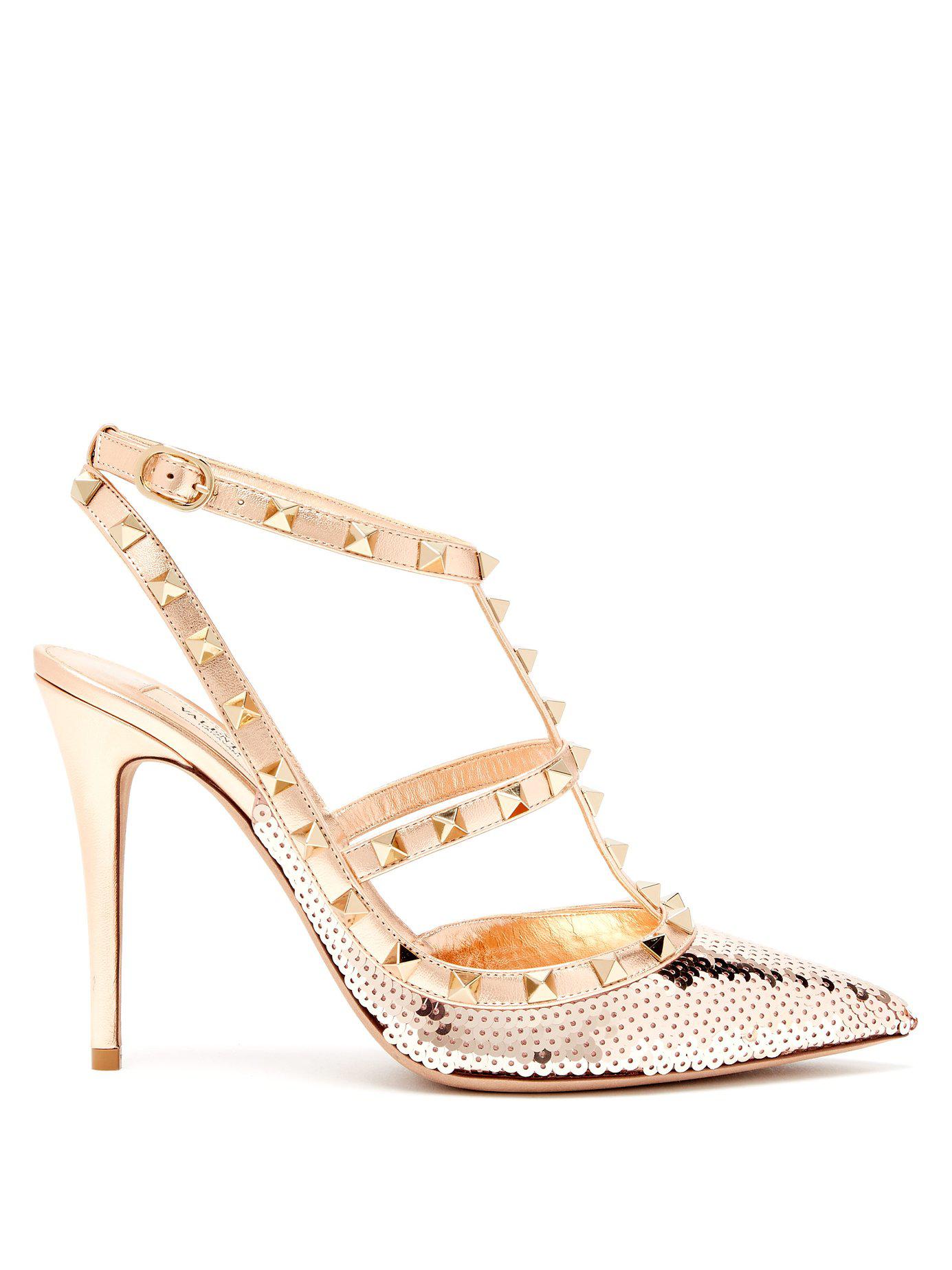 valentino sequin shoes