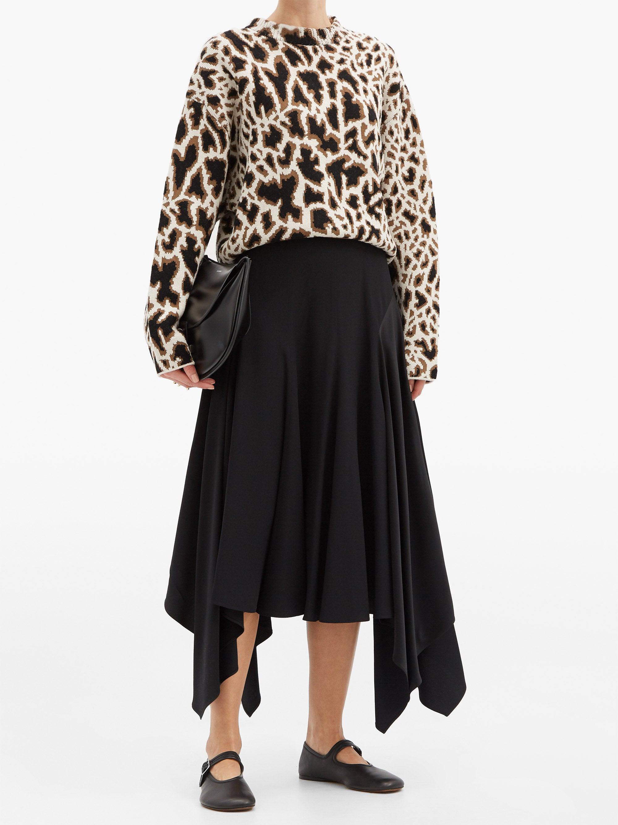 Proenza Schouler Boyd Leather Mary Jane Flats in Black - Lyst