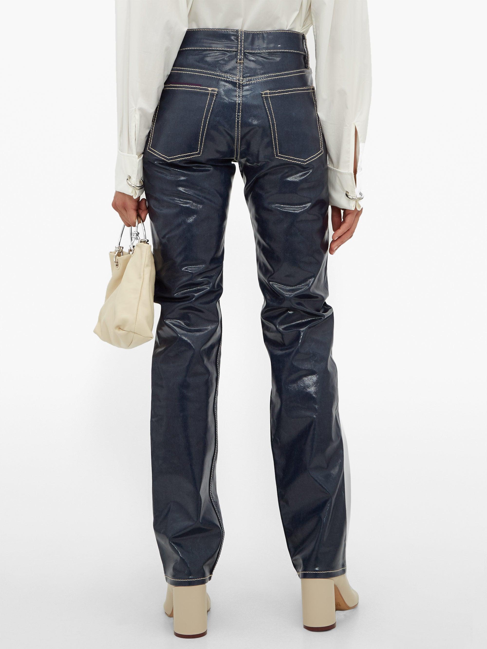 Eytys Cypress Coated Jeans in Blue | Lyst