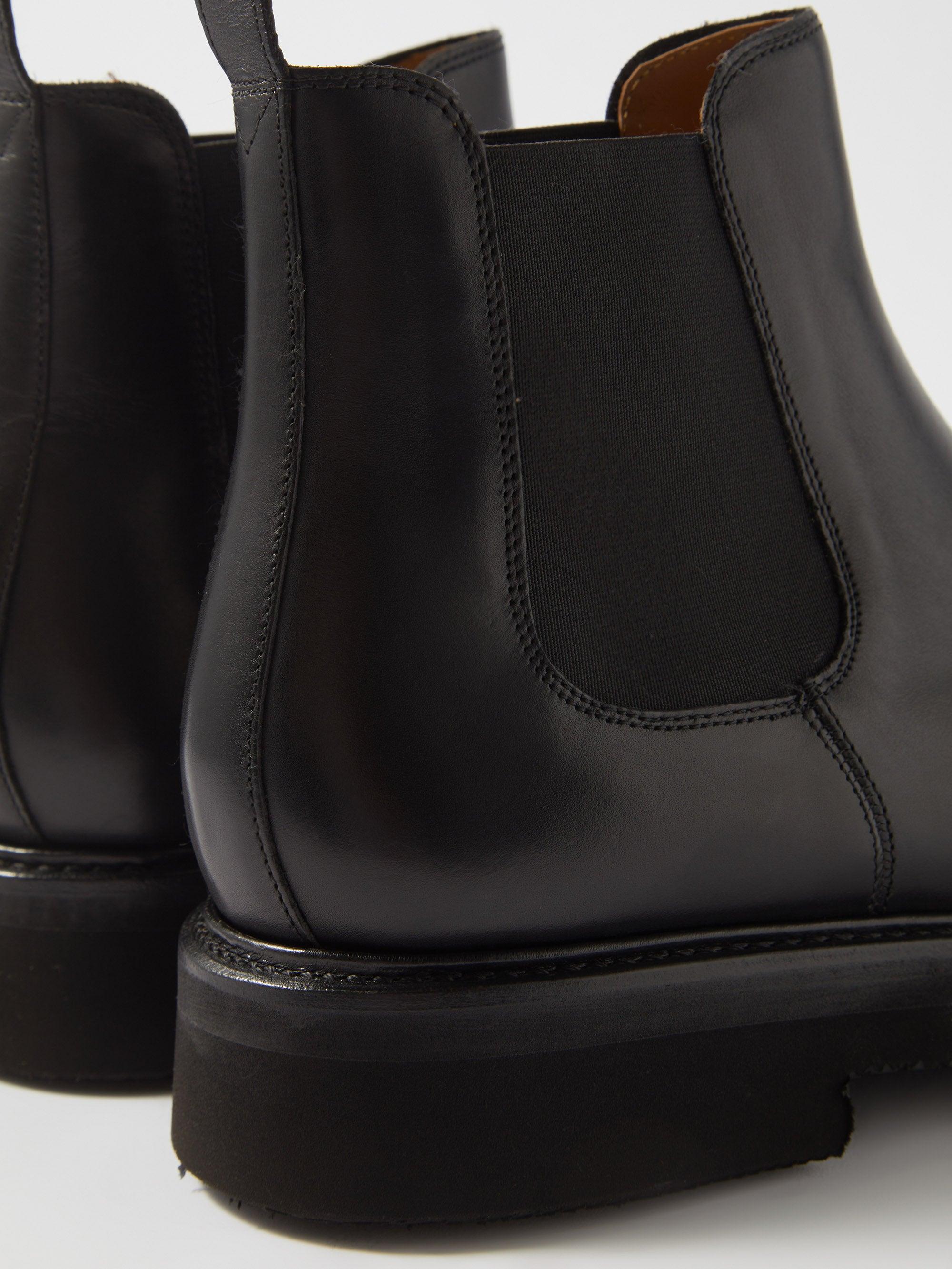 Grenson Colin Leather Chelsea Boots in Black for Men | Lyst