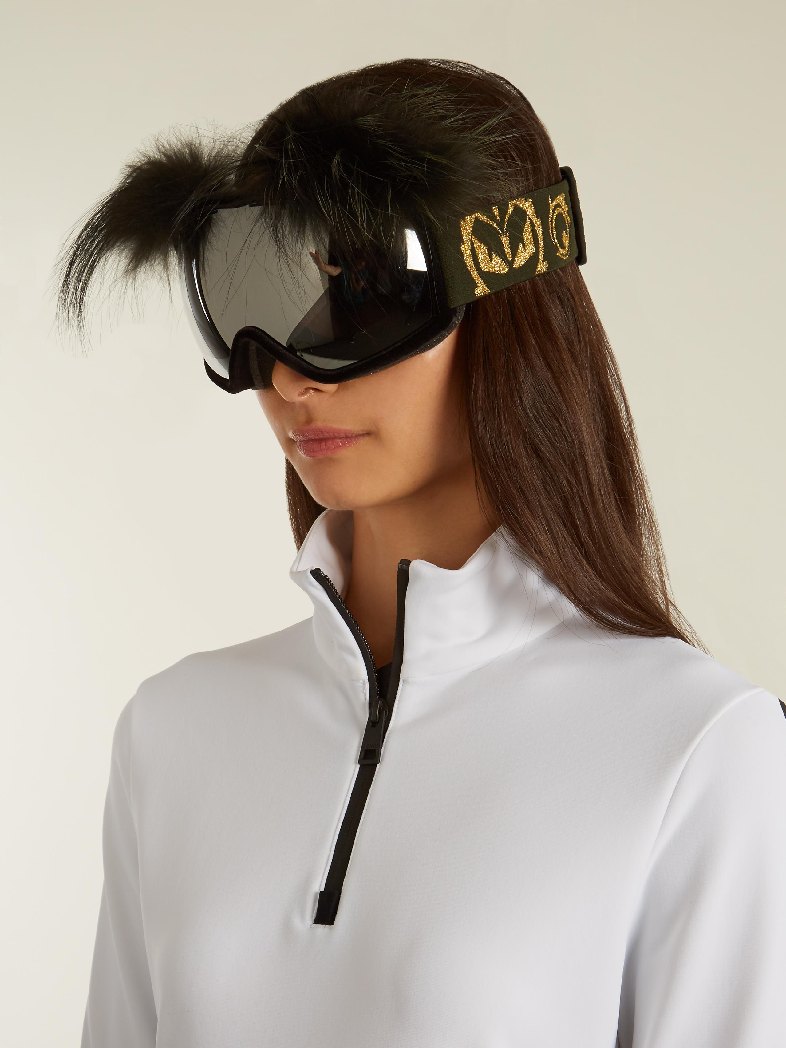 fendi snow goggles