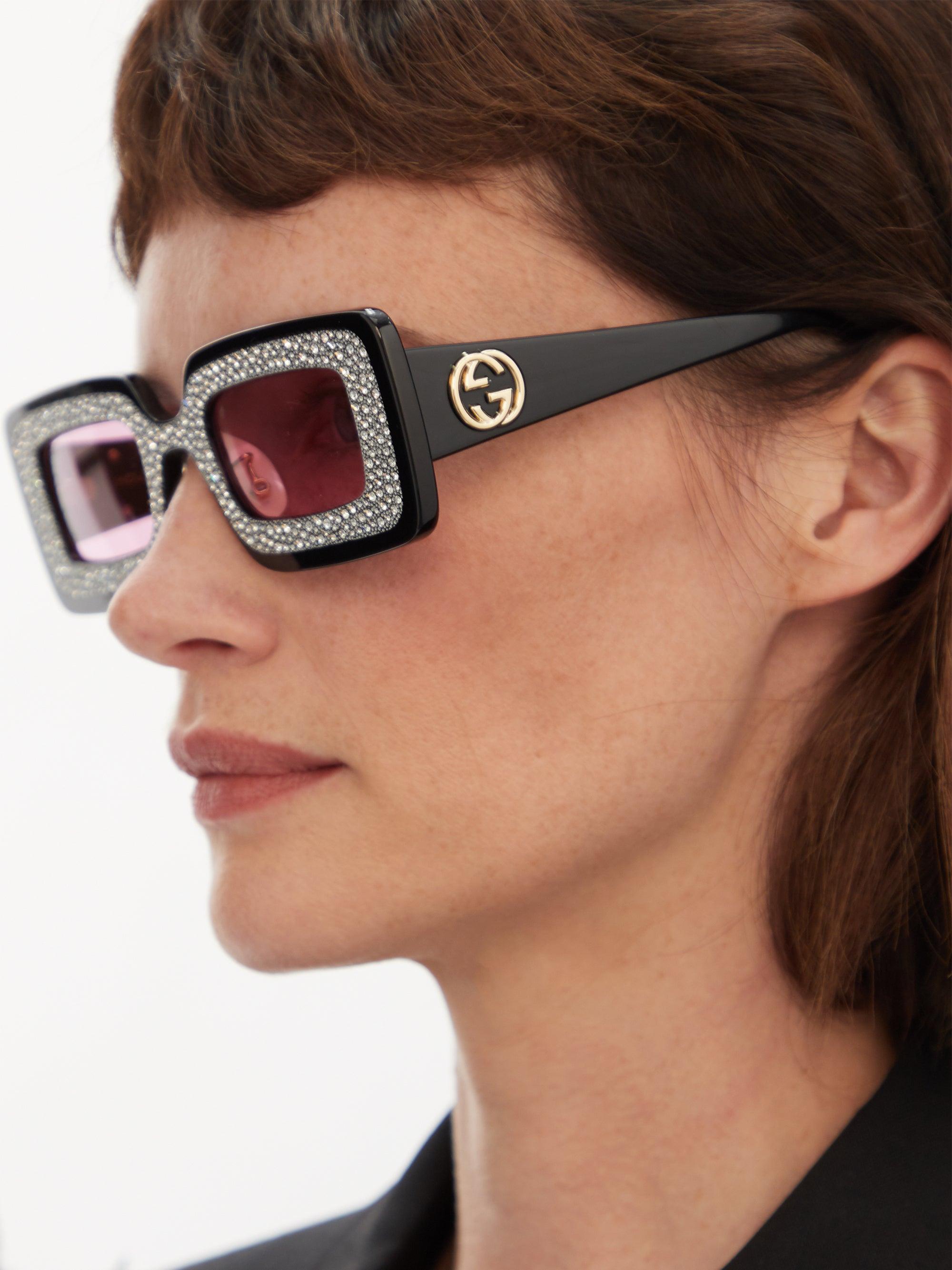 Gucci Diamante-embellished Rectangular 