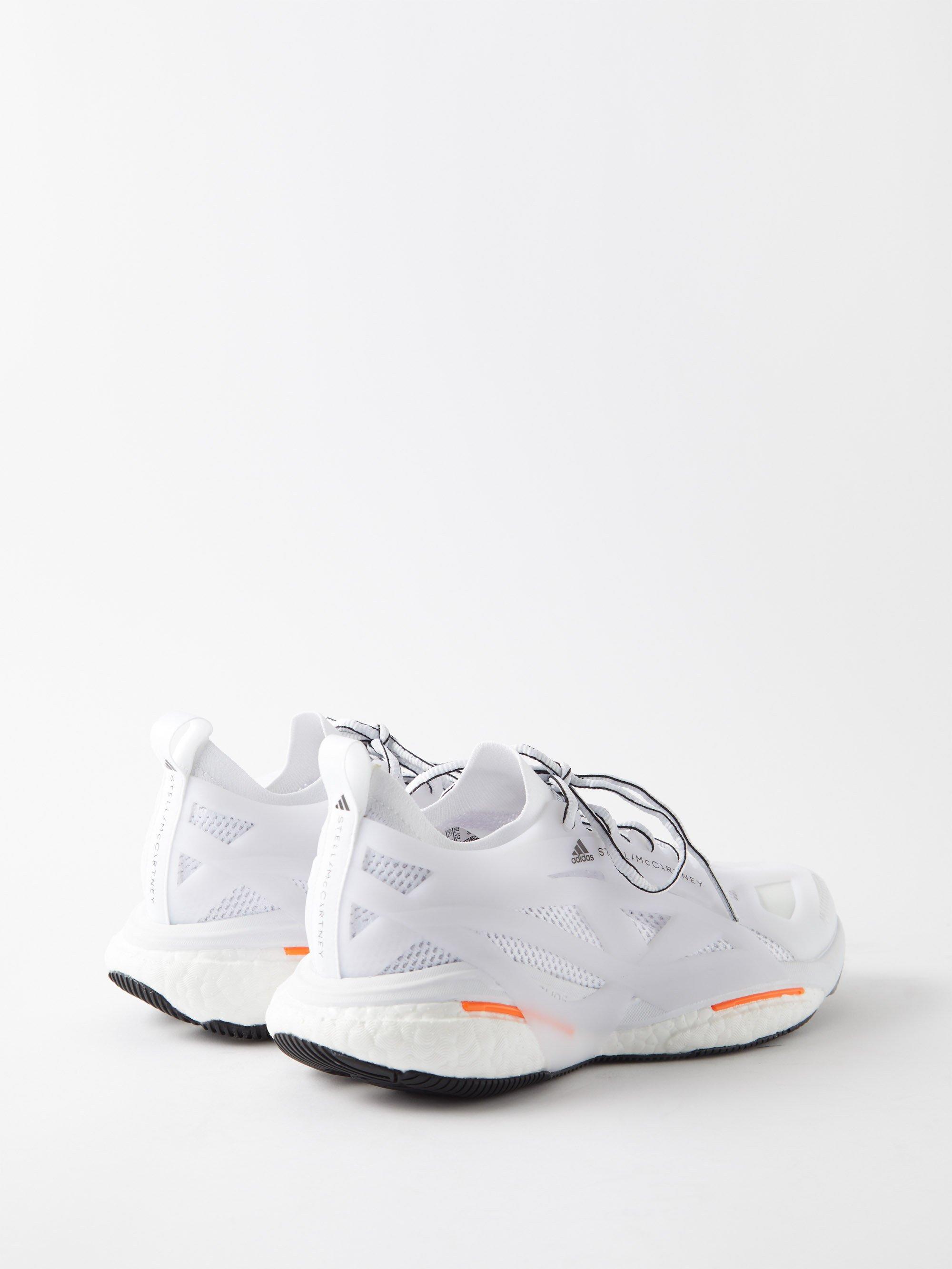 adidas By Stella McCartney Solarglide Running Trainers in White | Lyst