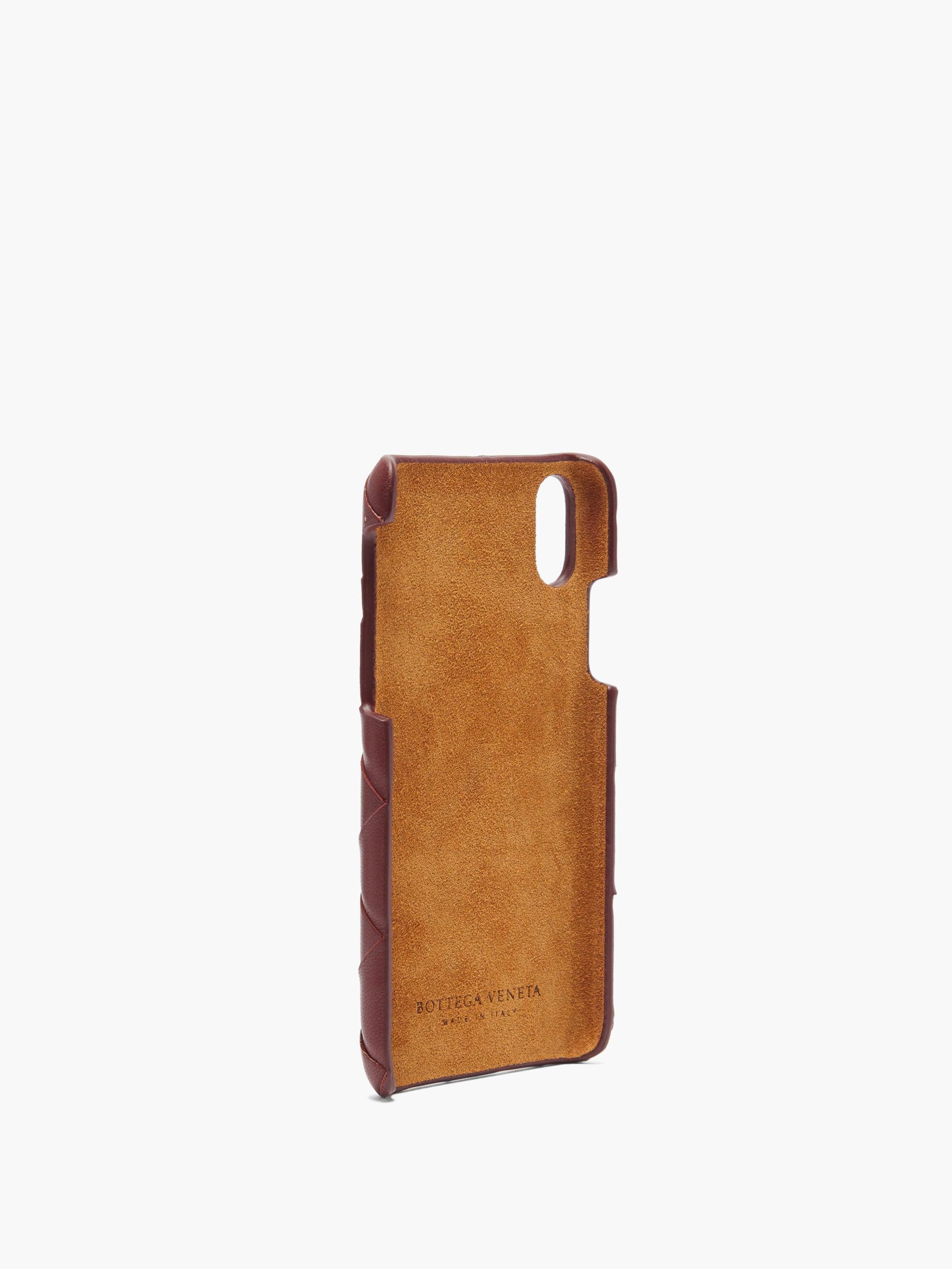 Bottega Veneta Leather Iphone X/xs Phone Case In Lambskin - Save 4% - Lyst