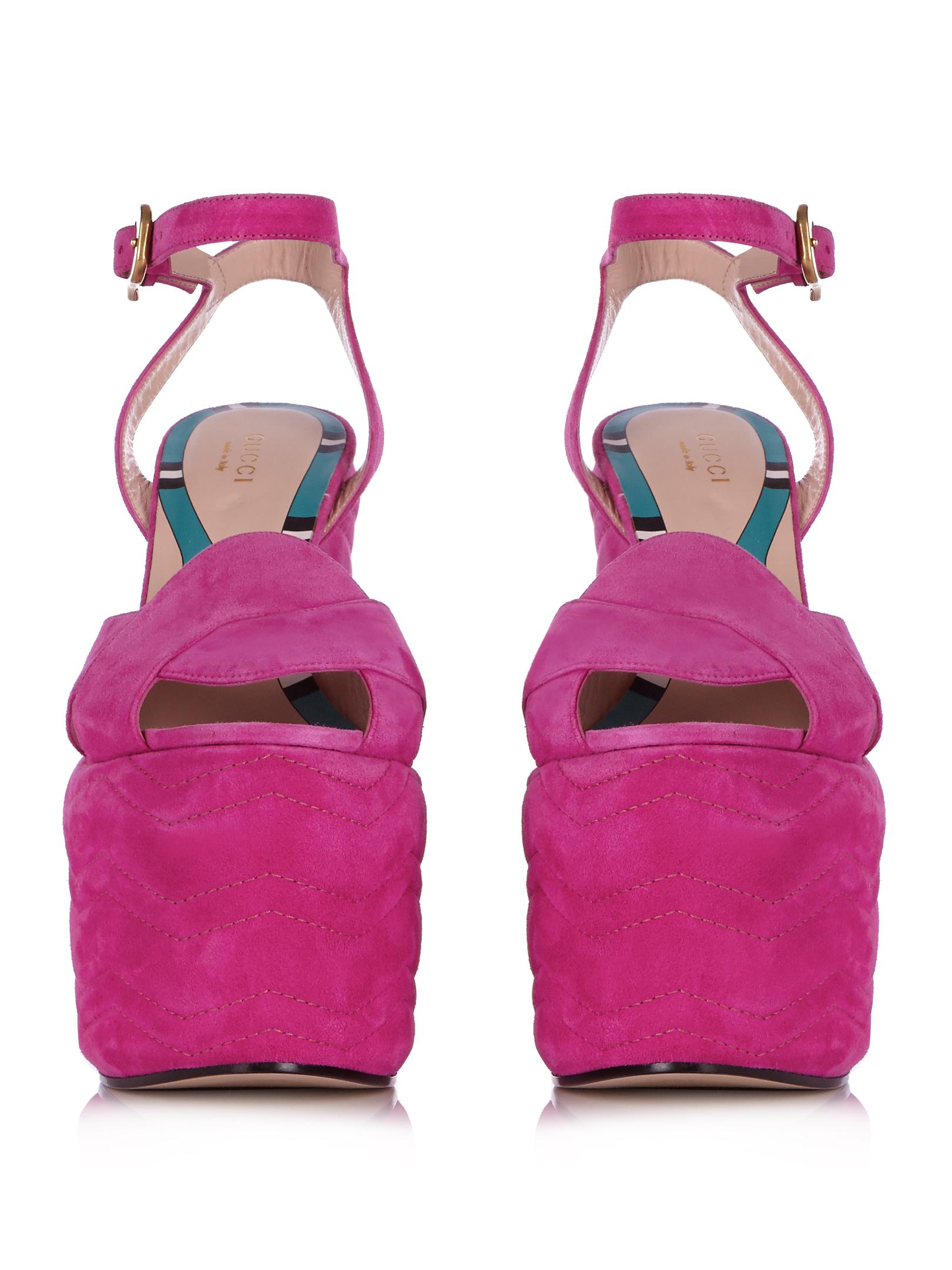 Gucci sally cheap platform sandal