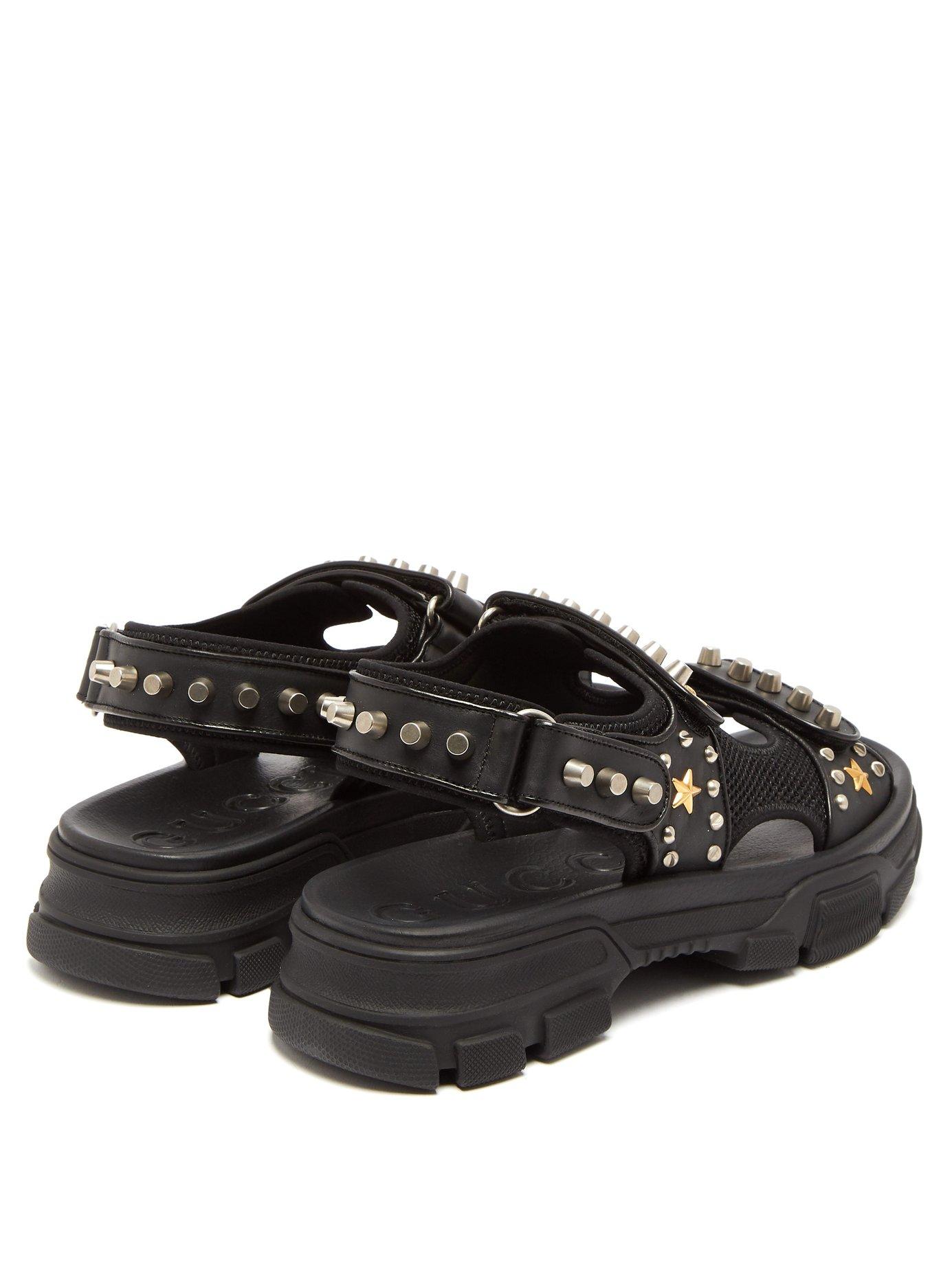 gucci rainbow sandals