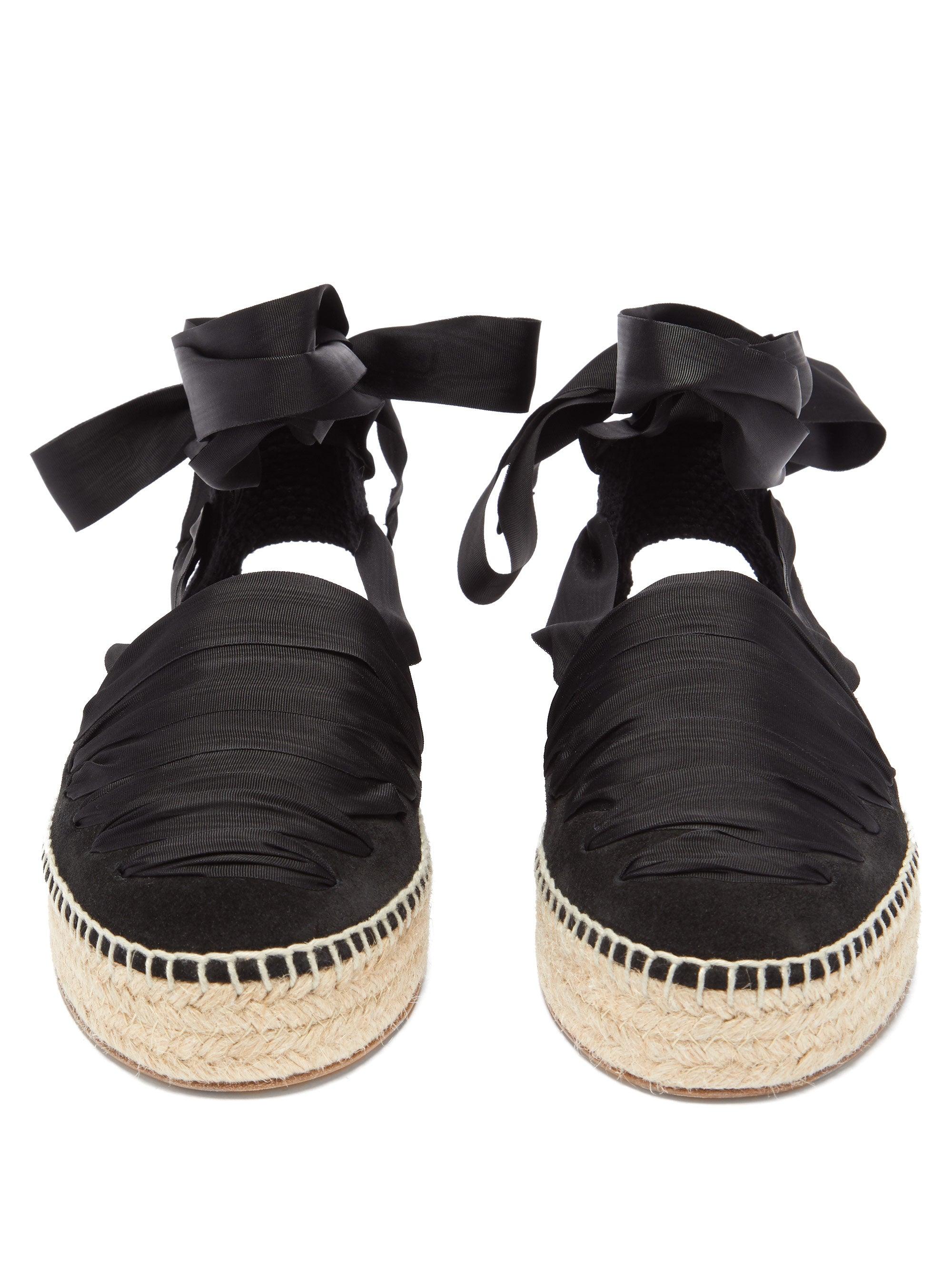 ribbon espadrilles