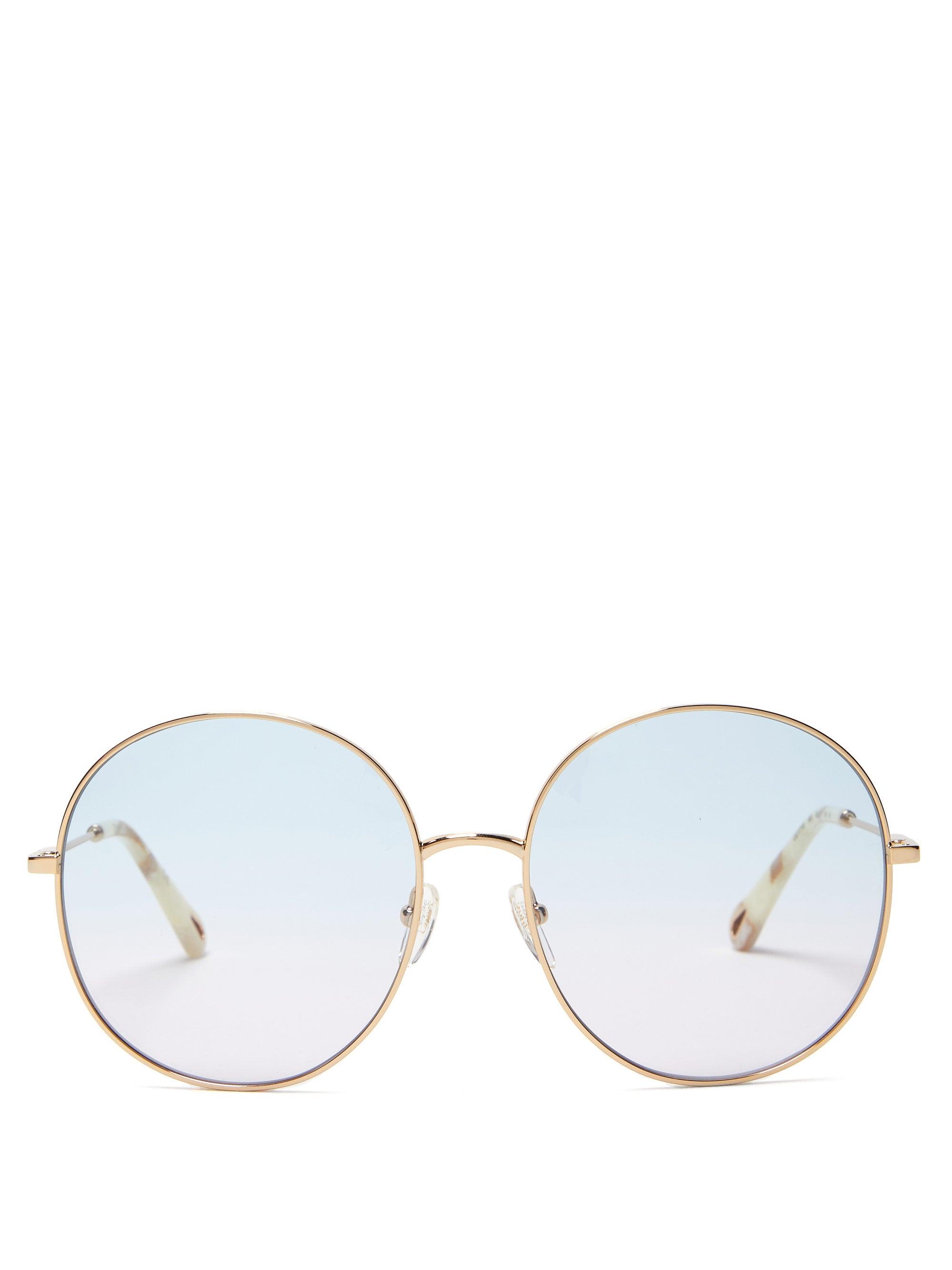 chloe sunglasses blue